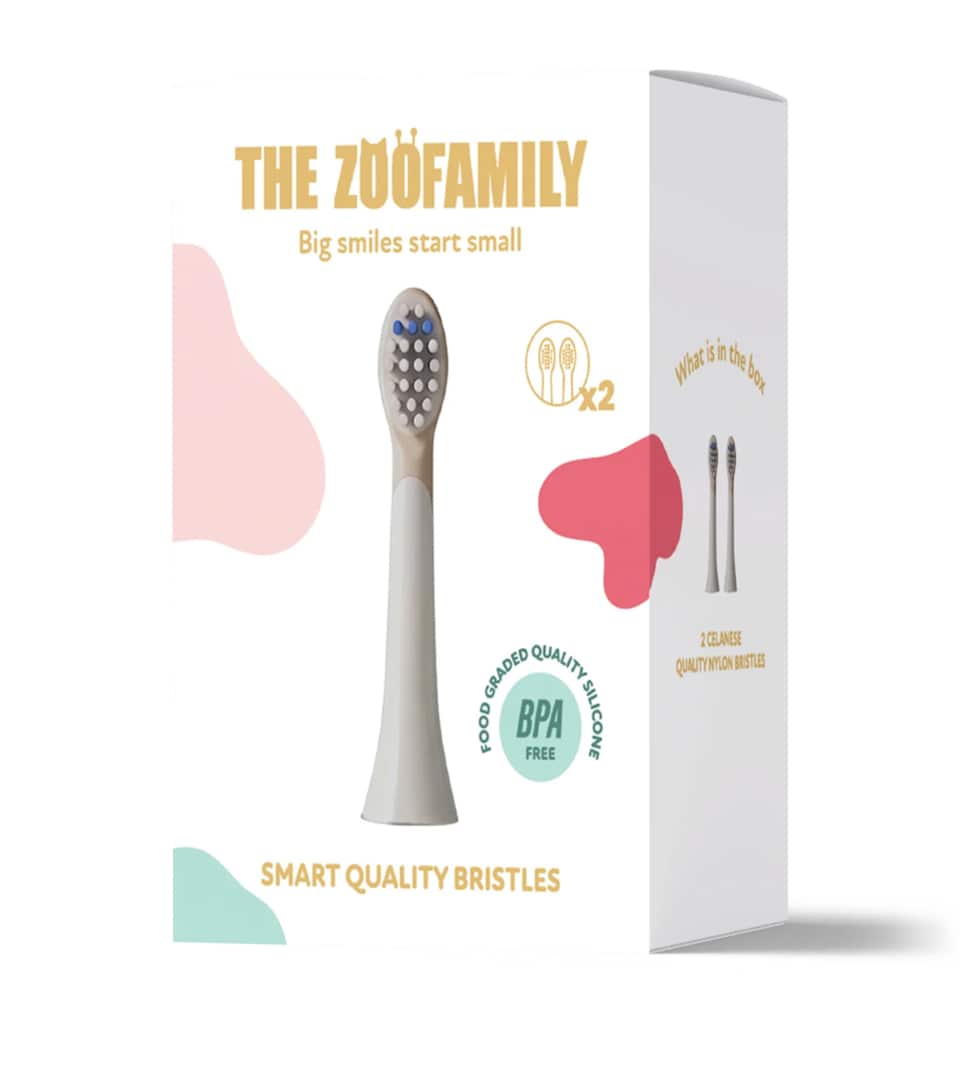 THE ZOOFAMILY Toothbrush Bristles (Set of 2)