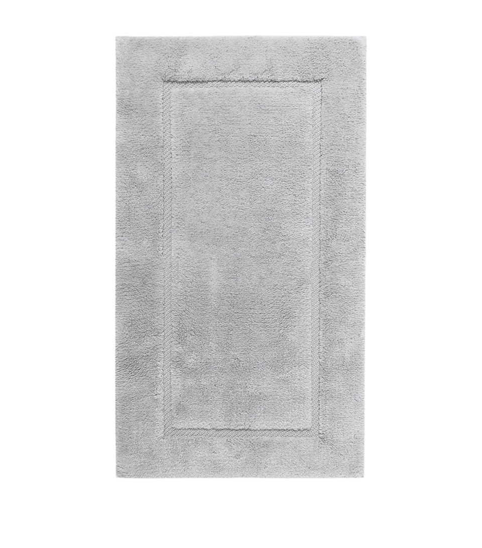 GRACCIOZA Egoist Frame Bath Mat (60cm x 100cm) Silver