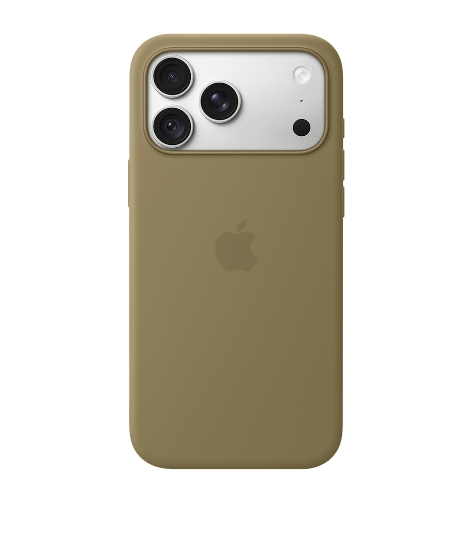 Apple Silicone iPhone 18 Pro Max MagSafe Case Olive