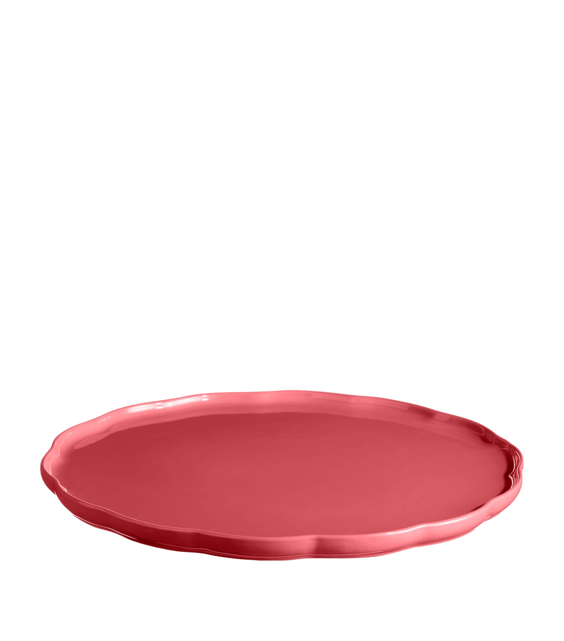 Emile Henry Ceramic Madeline Serving Plate (31.5cm) Pink