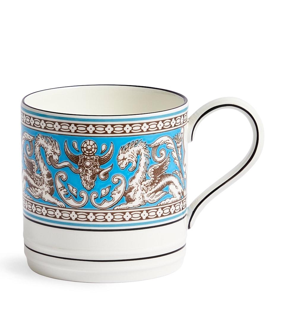 Wedgwood Florentine Turquoise Mug Turquoise