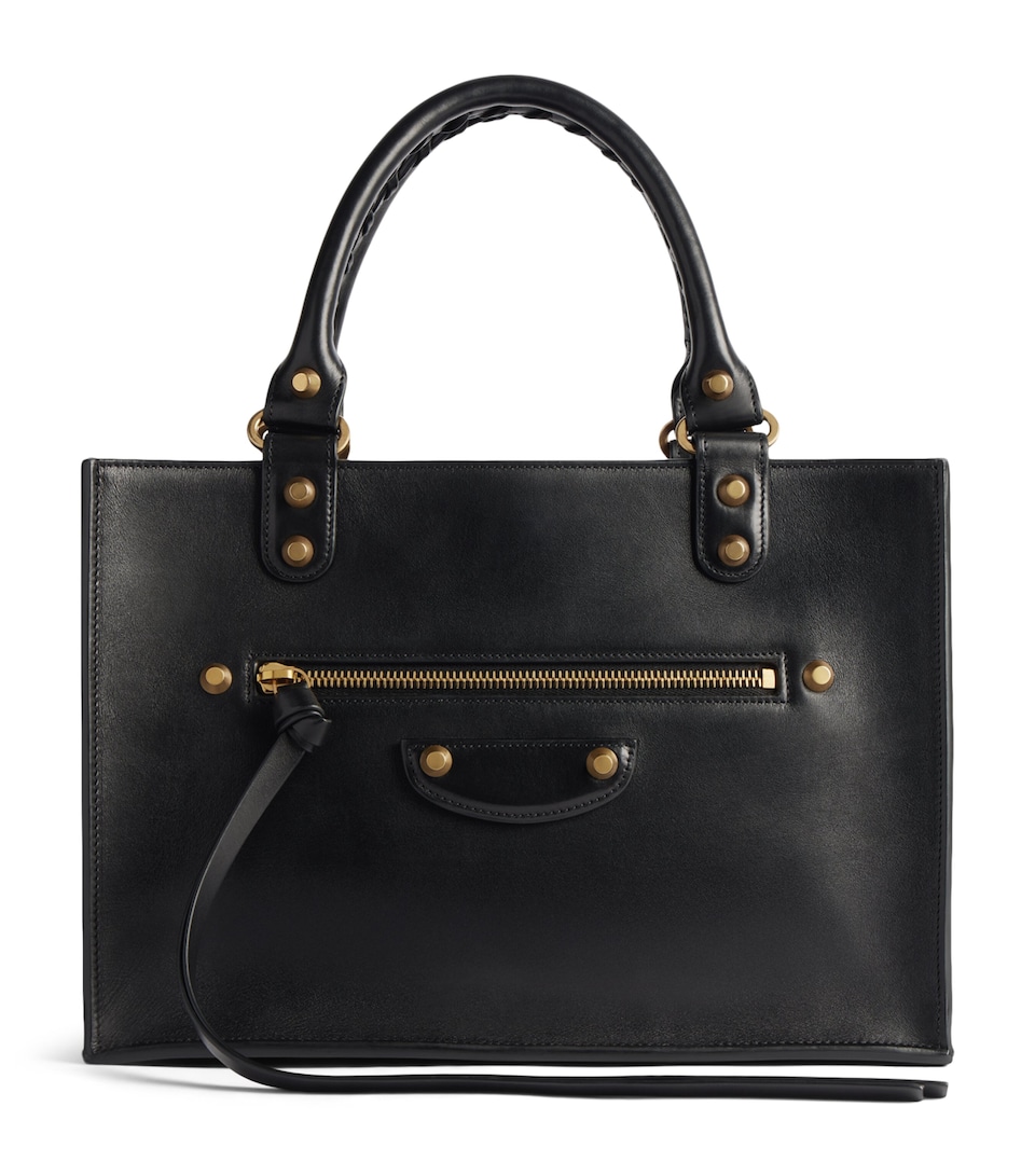 Balenciaga Medium Leather Le City Tote Bag