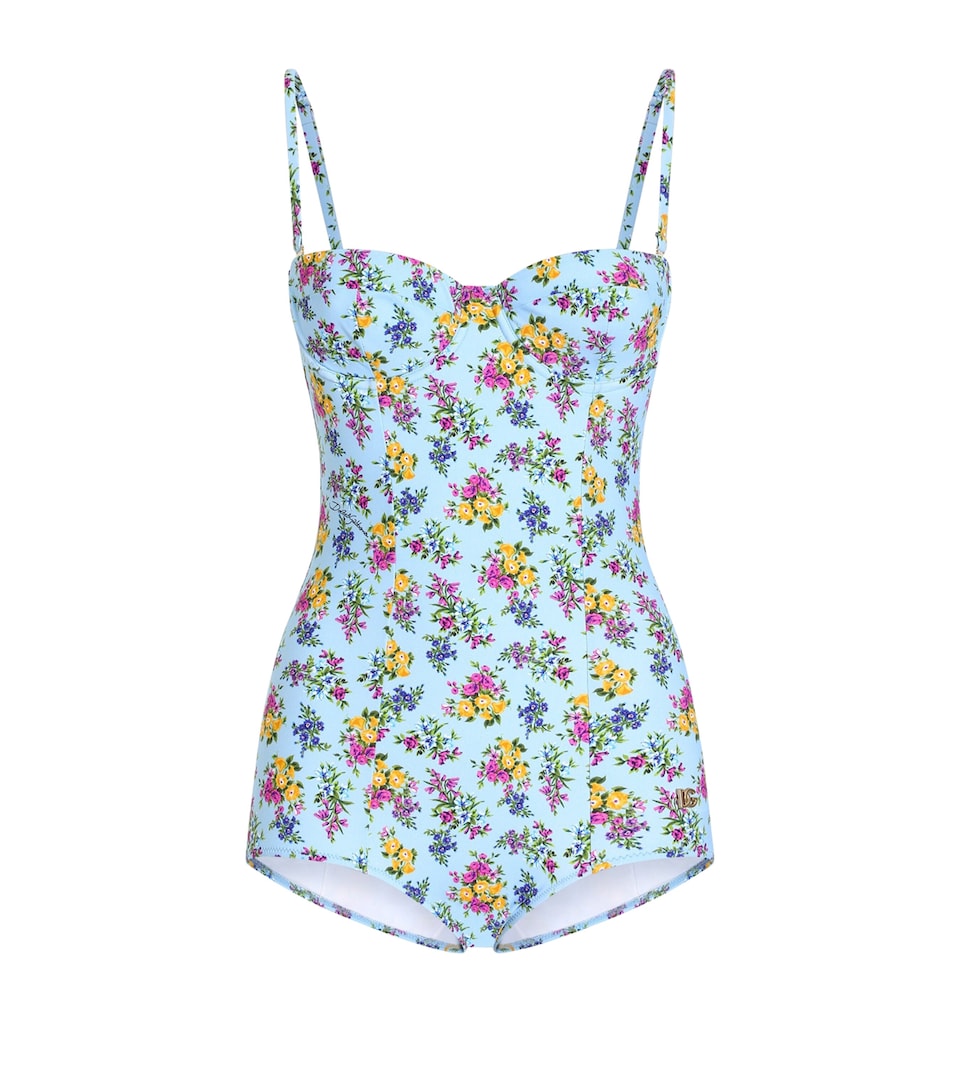 Floral Balconette Underwired Swimsuit