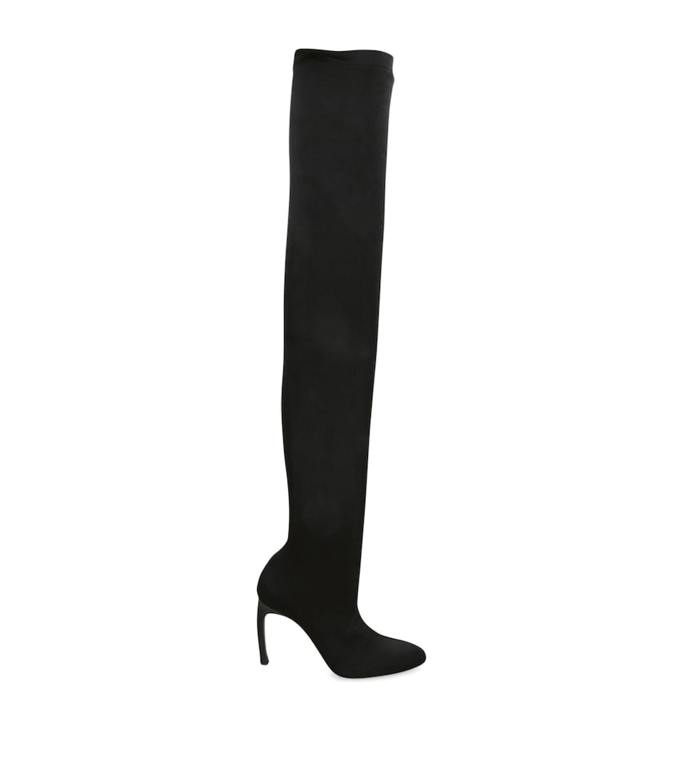 Victoria Beckham Harlow Stretch Boots 100 Black
