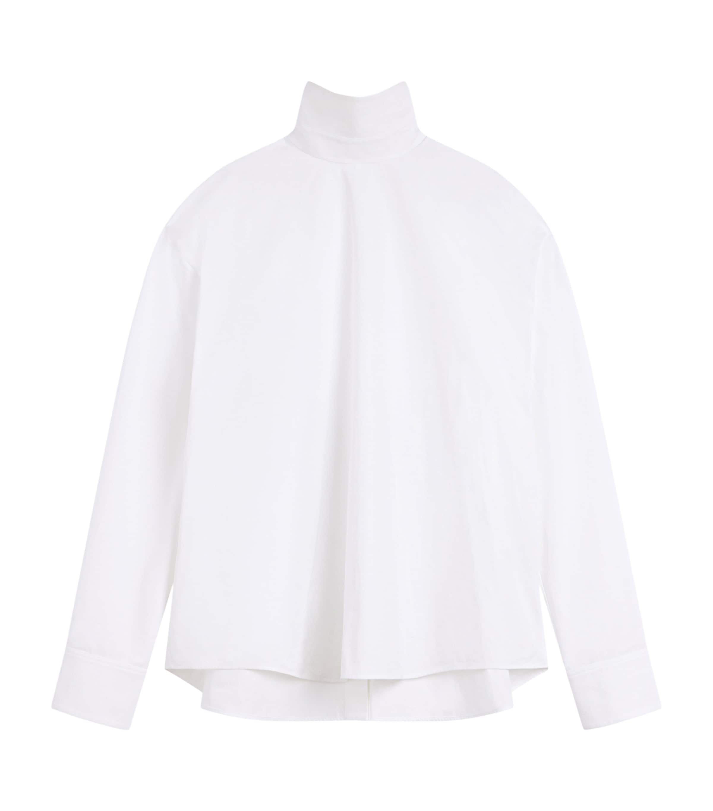Givenchy Womens Cotton Back-to-Front Shirt