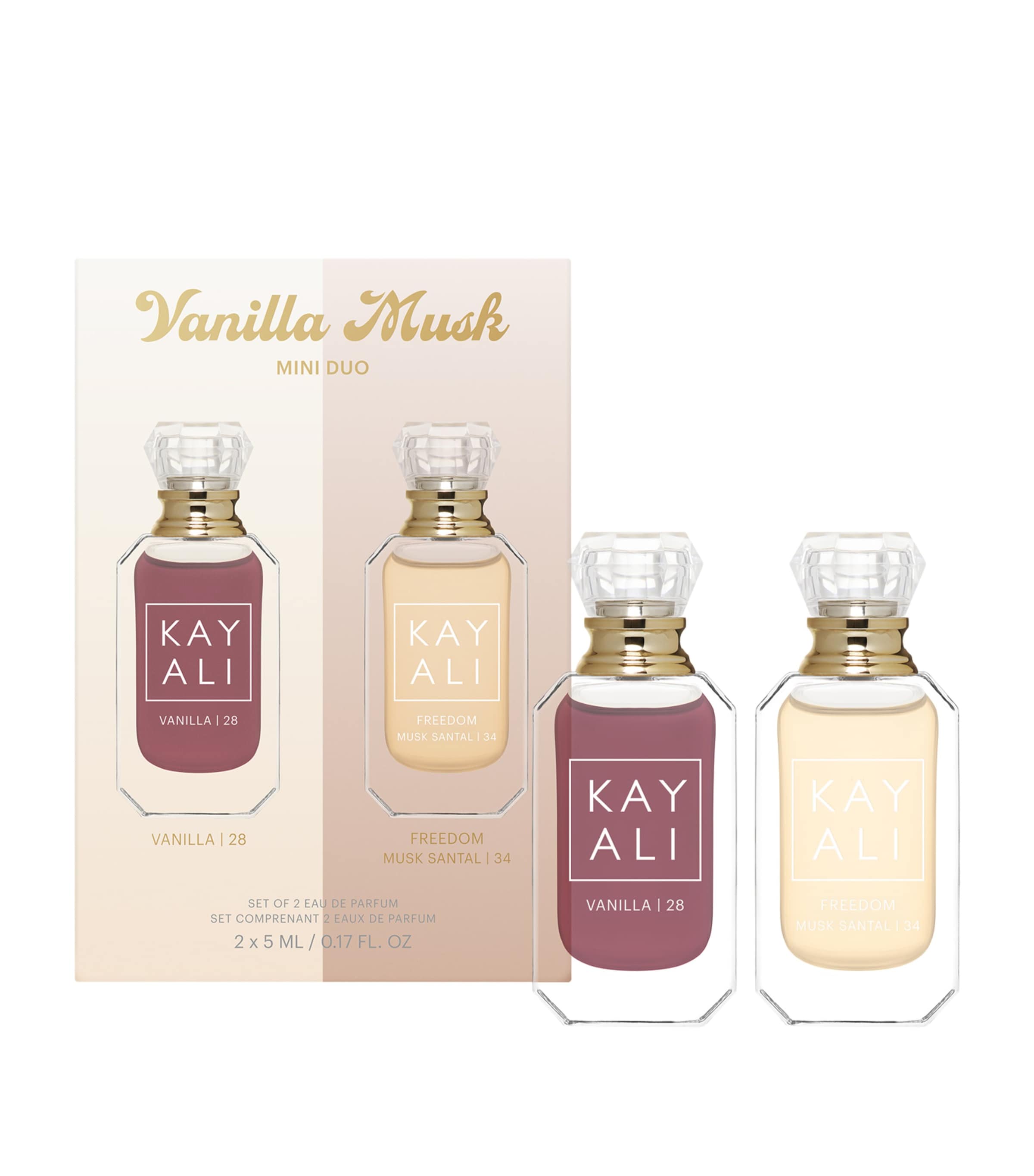 Vanilla Musk Mini Duo Fragrance Gift Set (2 x 5ml)