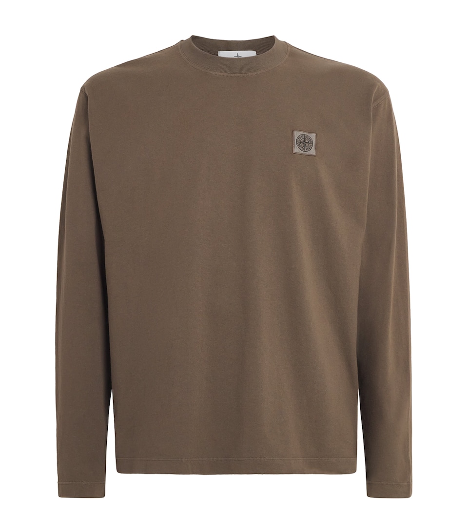 Stone Island Mens GHOST PIECE Long-Sleeve T-Shirt