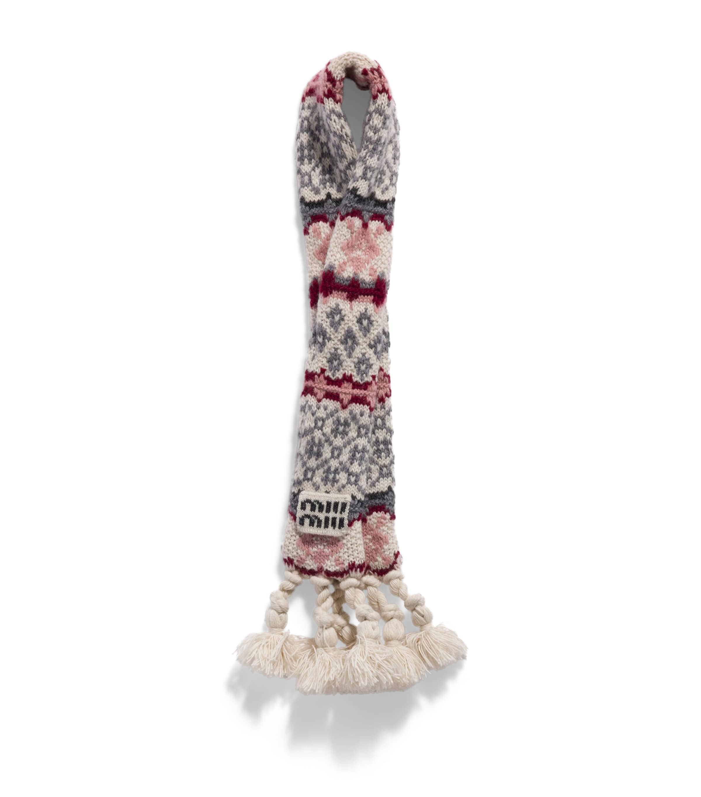 Wool-Cashmere Knitted Bag Charm