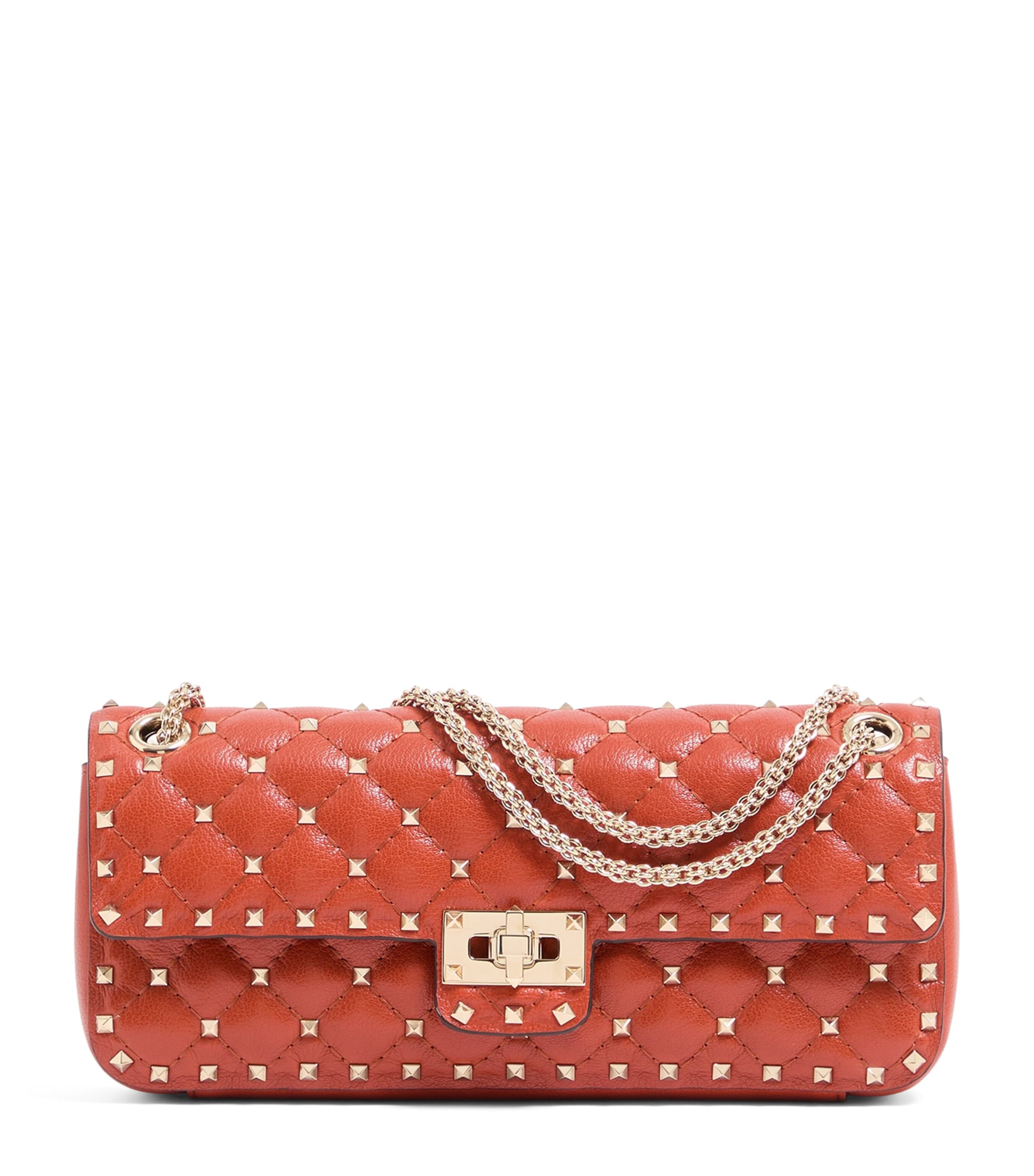 Valentino Garavani Medium Leather Rockstud Spike Shoulder Bag