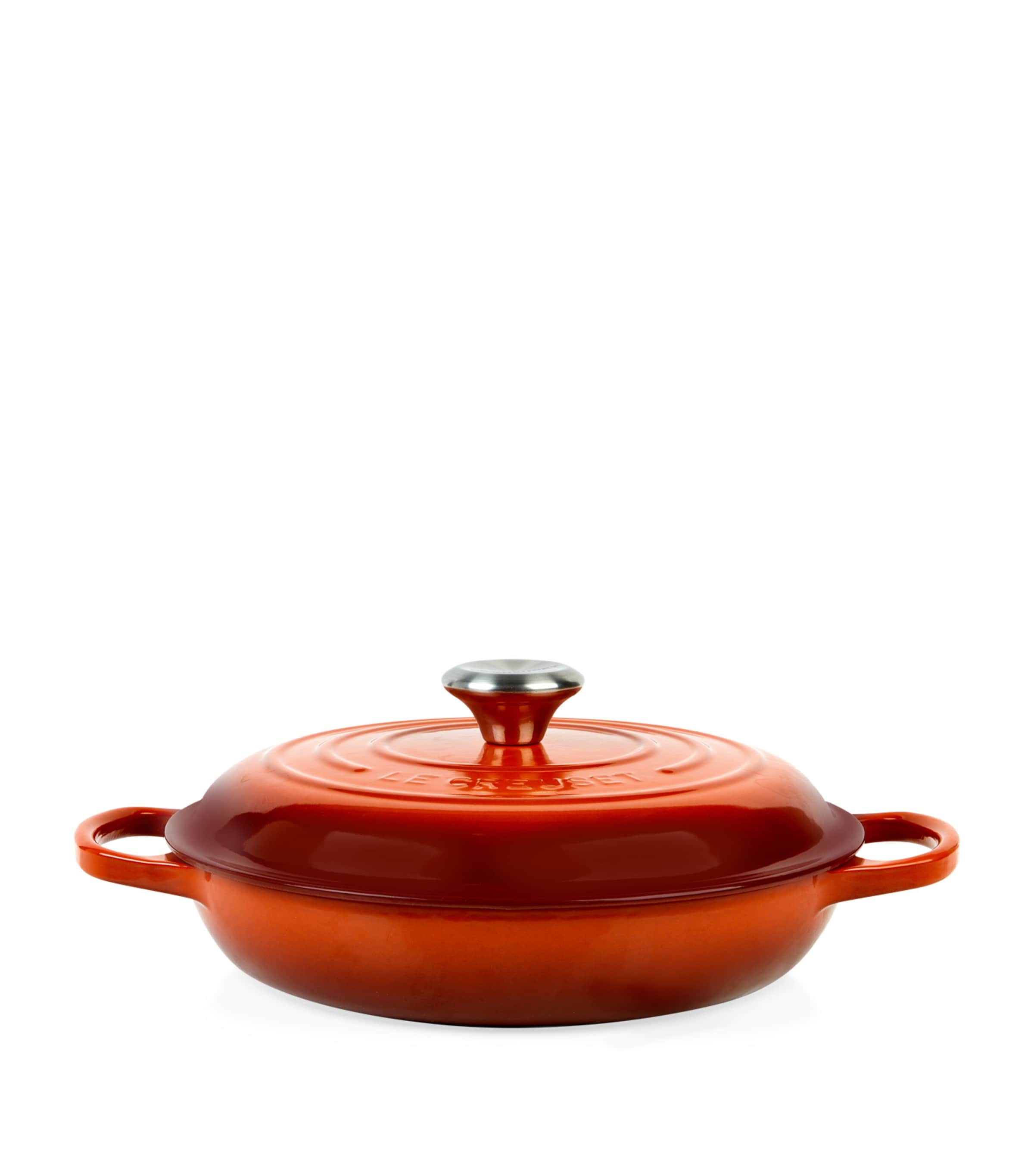 Cast Iron Shallow Casserole Dish (30cm)