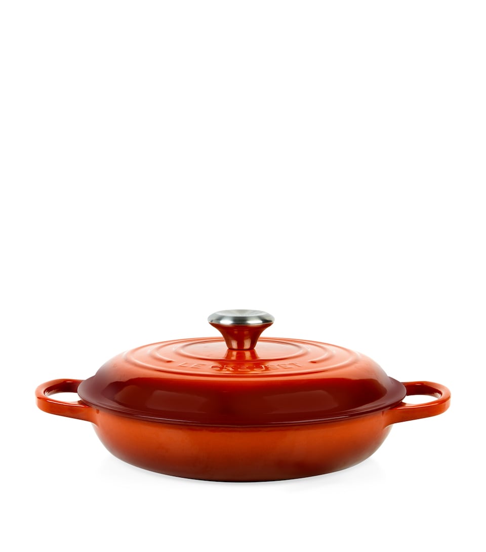 Cast Iron Shallow Casserole Dish (30cm)