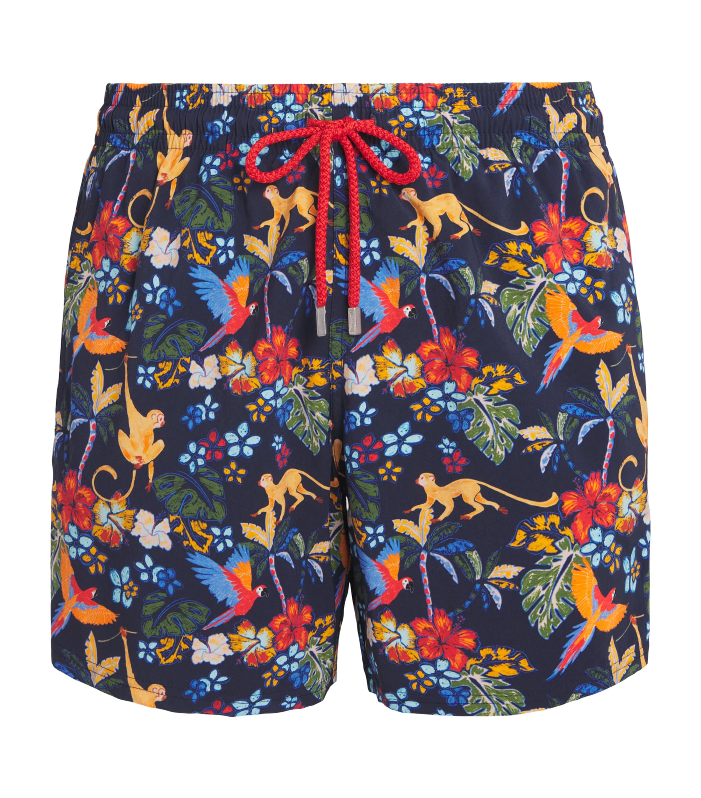 Vilebrequin Mens Moorise Salvado Swim Shorts Bleu Marine