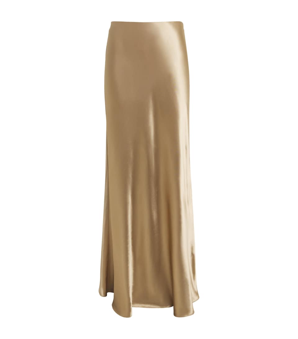 Satin Maxi Skirt
