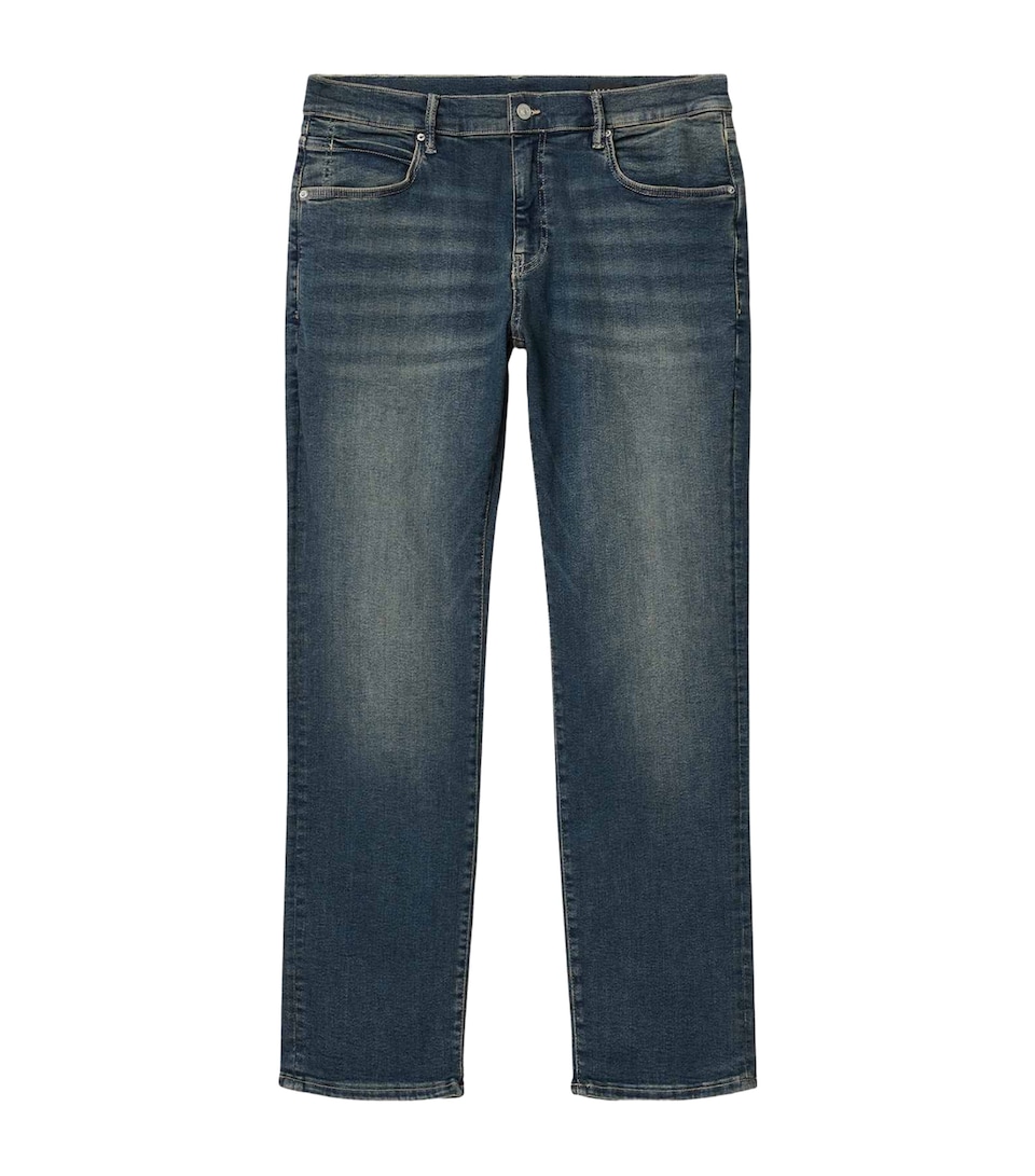 AllSaints Mens Sid Ultra Comfort Jeans Tinted Indigo
