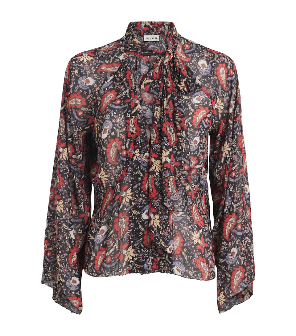Paisley Print Uma Blouse