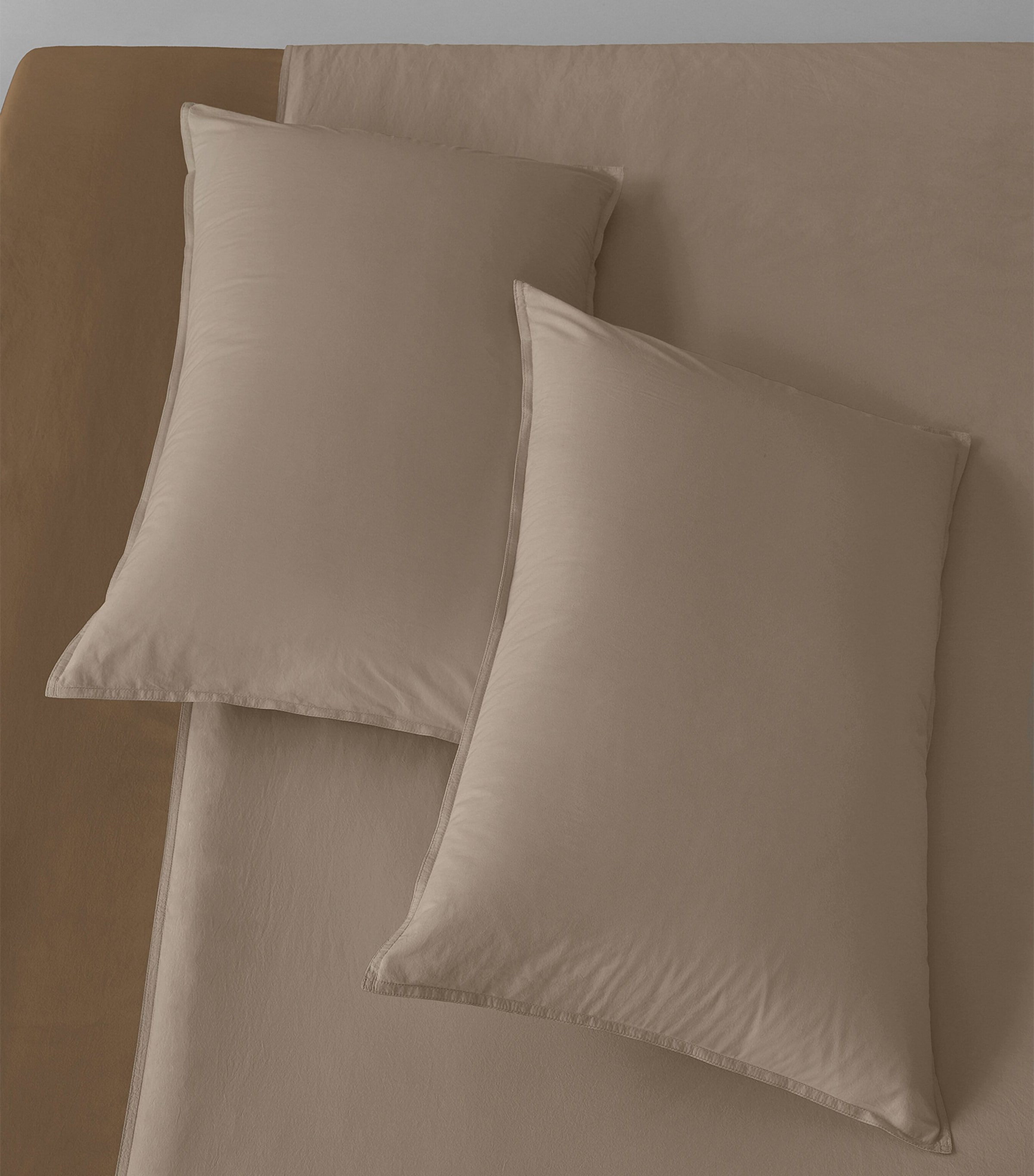 Society Limonta Cotton Nite Pillowcase Pair (50cm x 80cm) Malto