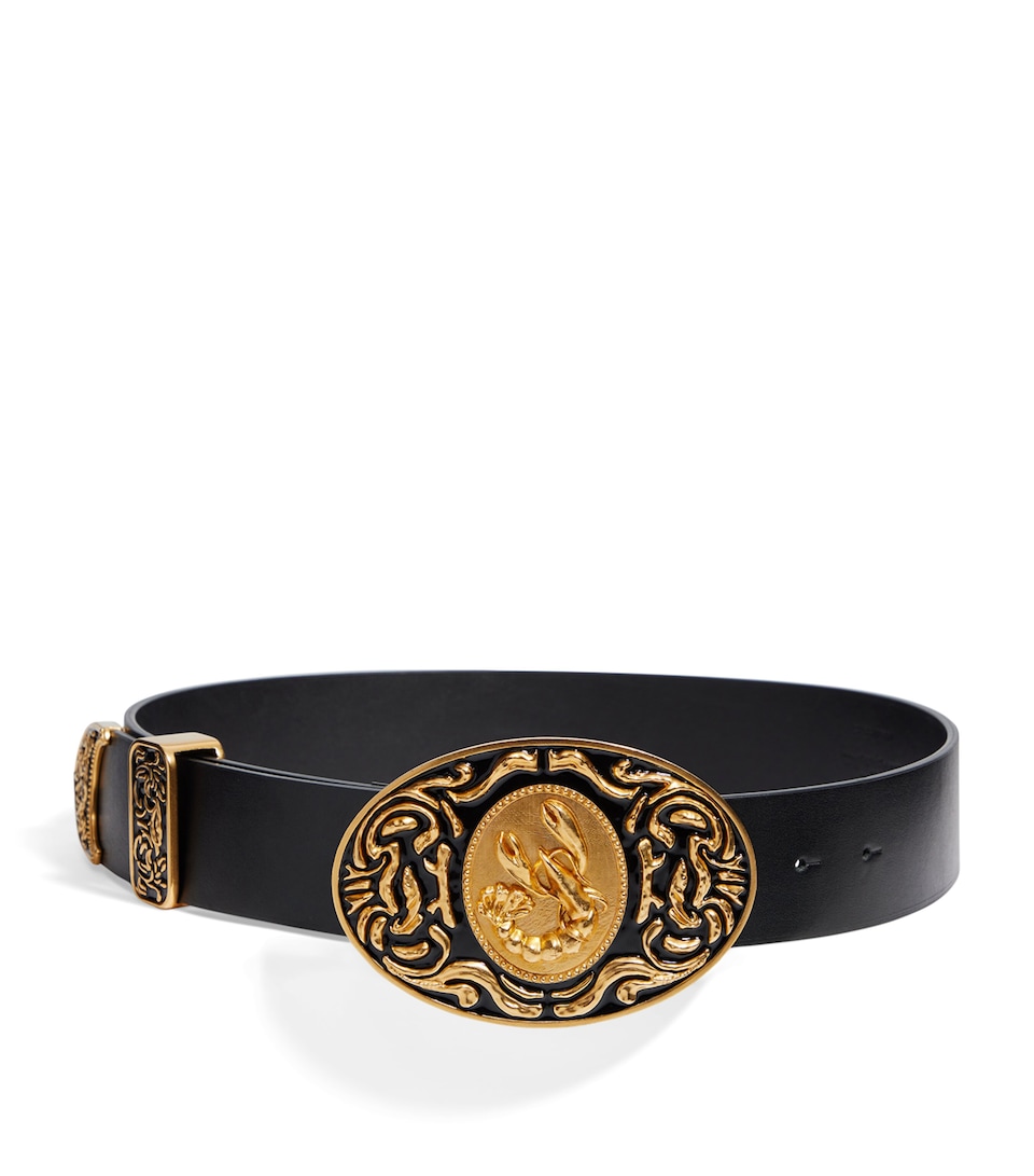 Calfskin Western Lobster Belt
