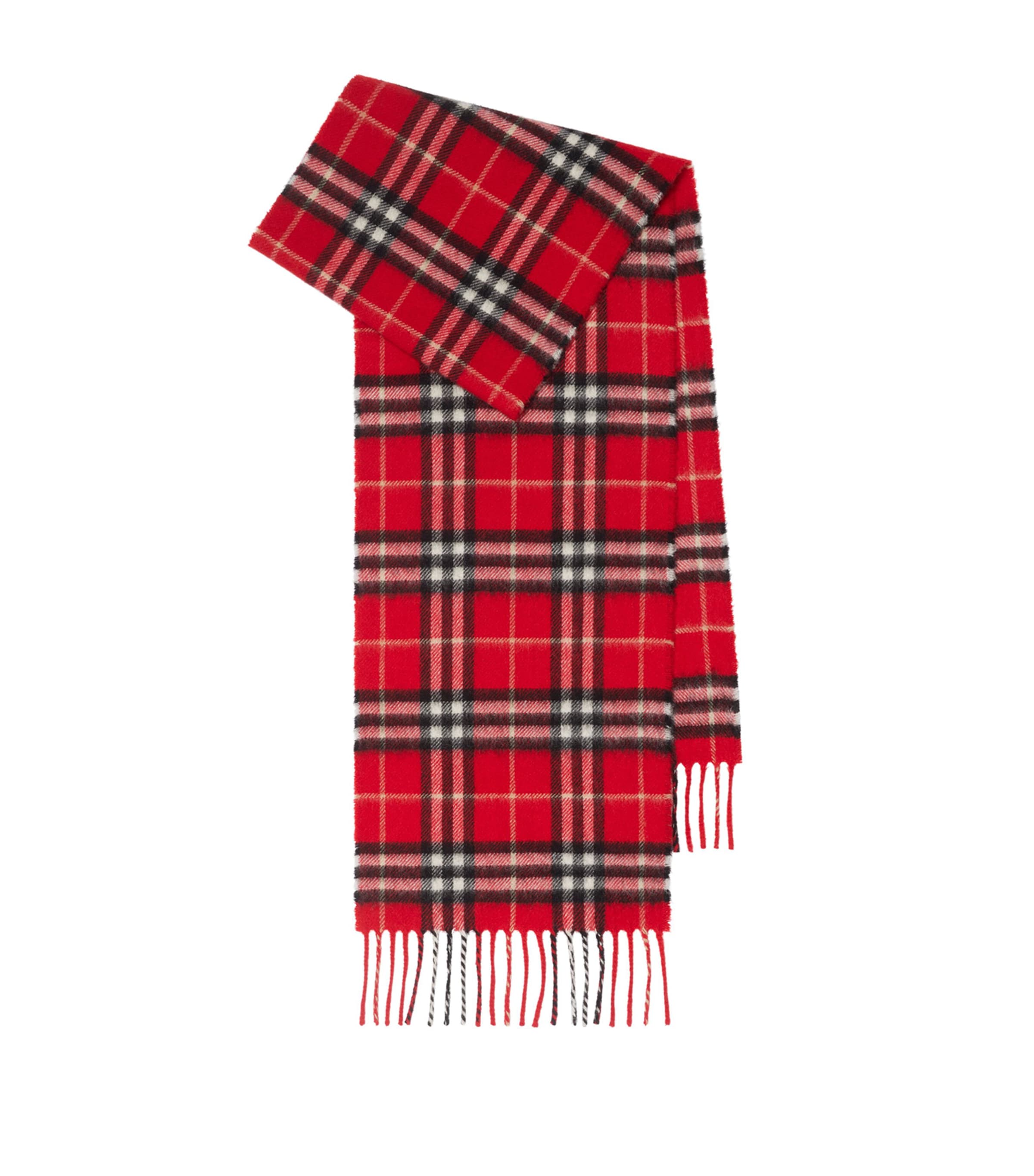 Cashmere Check Scarf