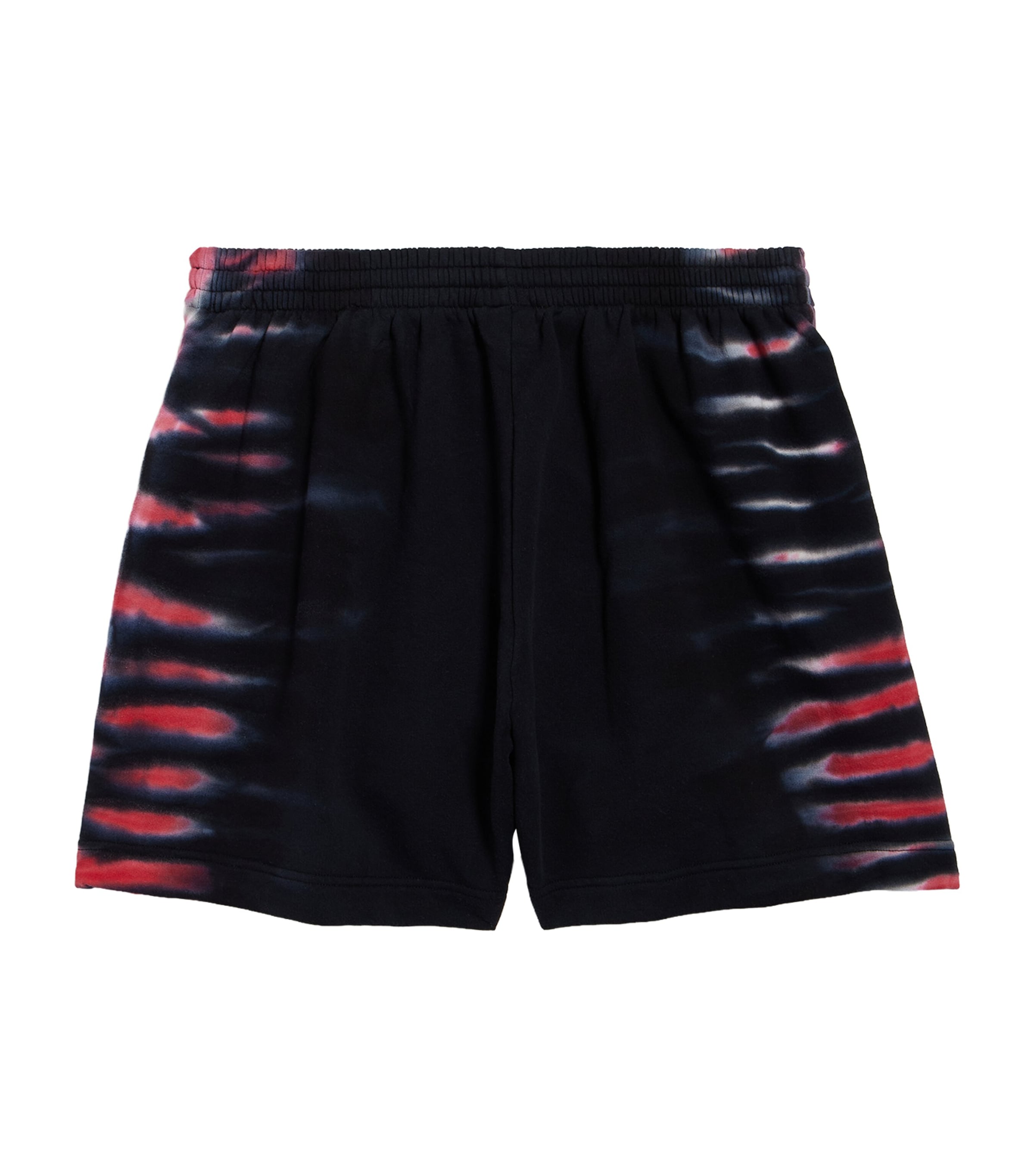 Balenciaga Mens Tie-Dye Jersey Bermuda Shorts