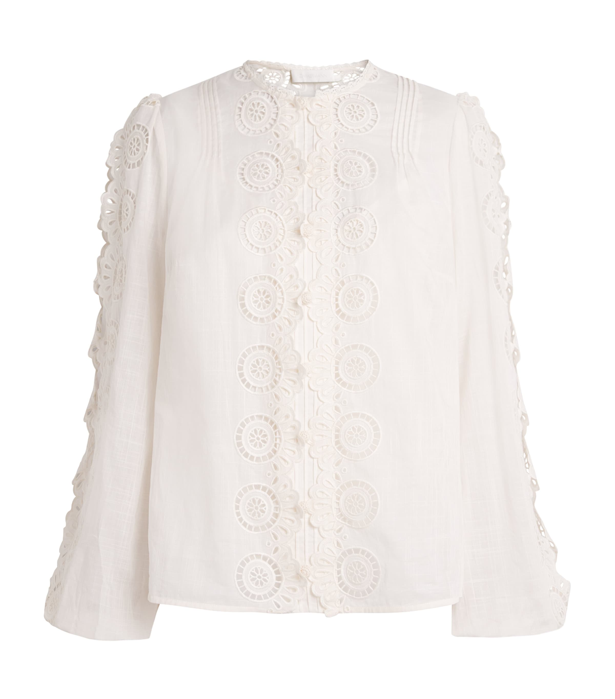 Tシャツ・カットソー Zimmermann FW25 LACE TUNIC BLOUSE (3421TSS253 CRM) 66668_235162_1200x1200.jpg?v=