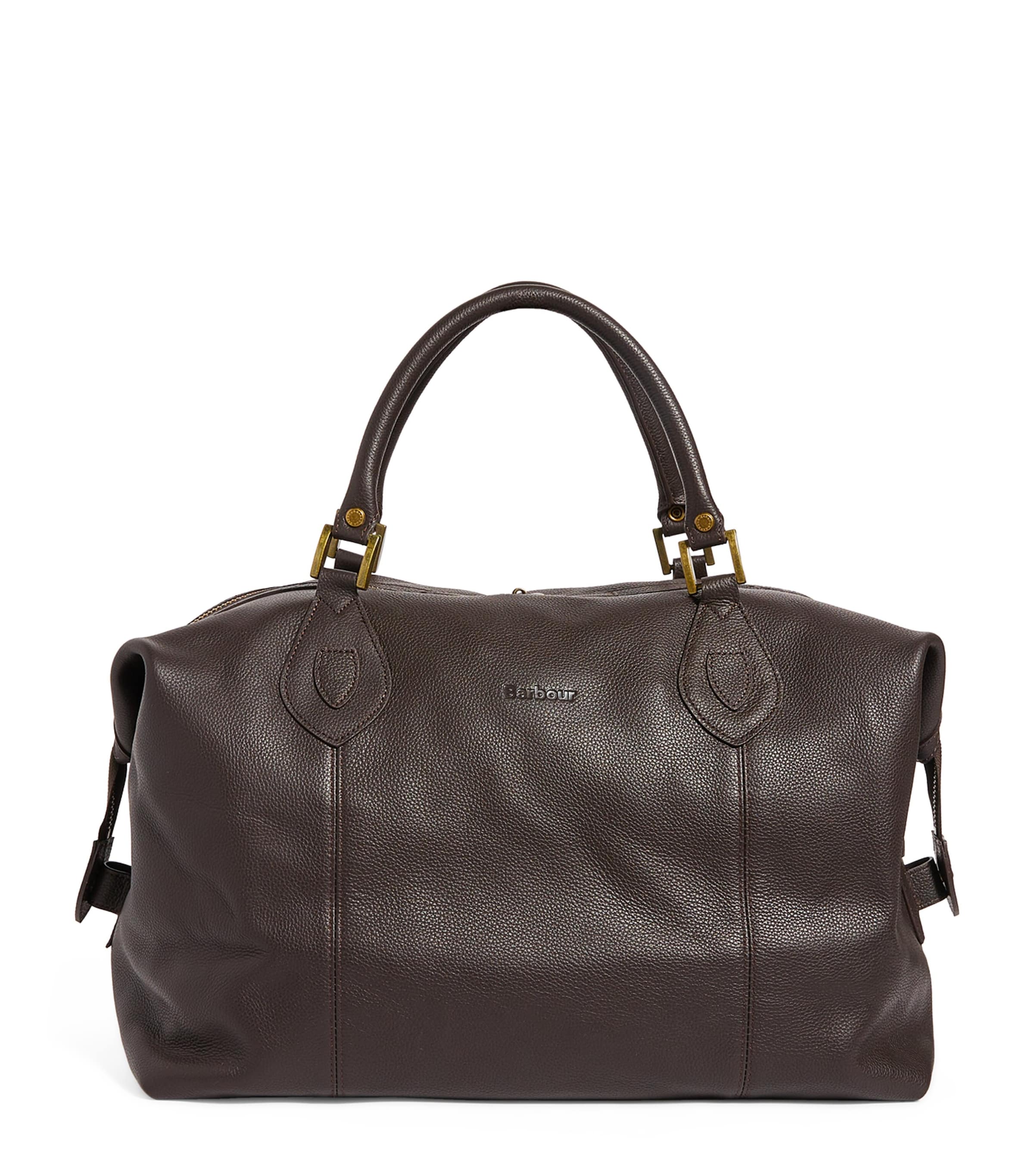 Medium Leather Explorer Holdall