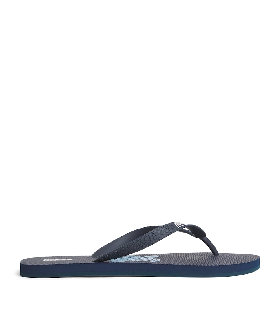 Vilebrequin Turtle Flip Flops Topaze Bleue