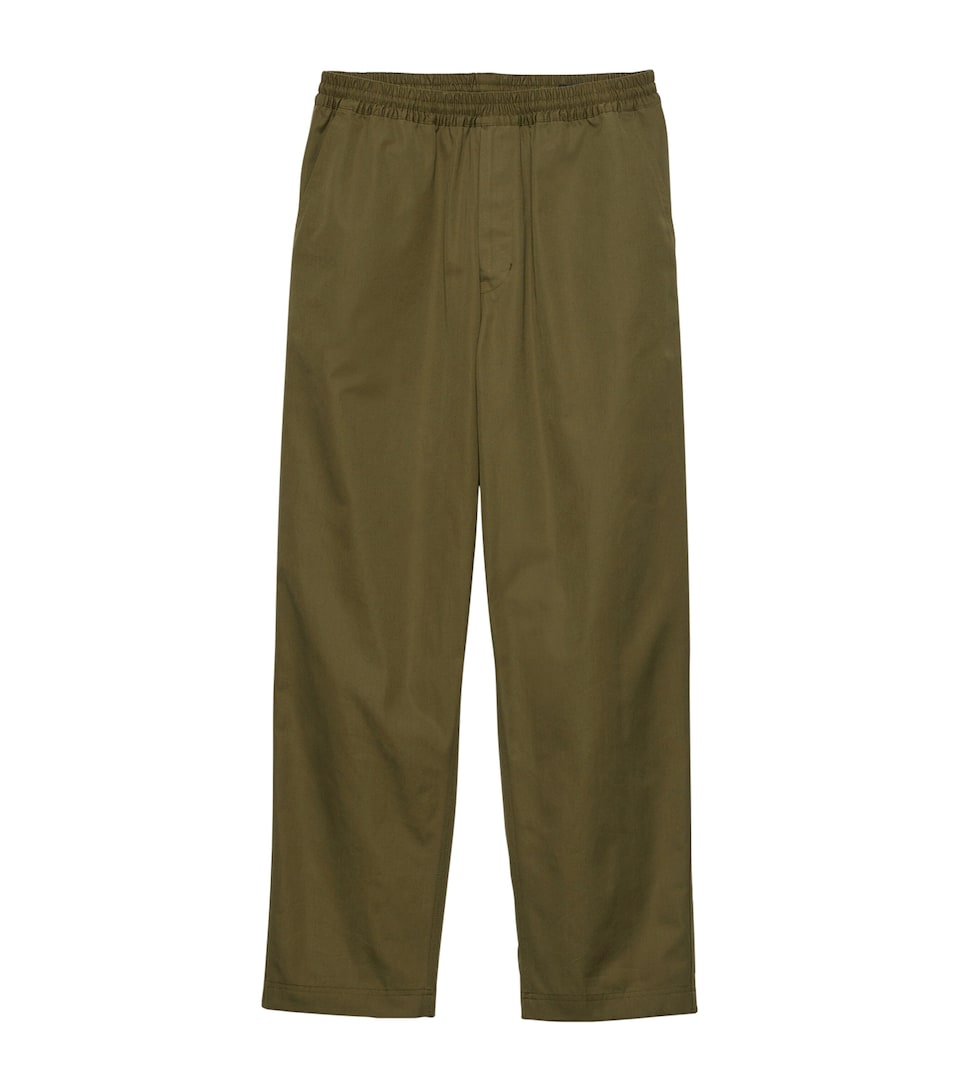 Cotton Slim Fit Trousers
