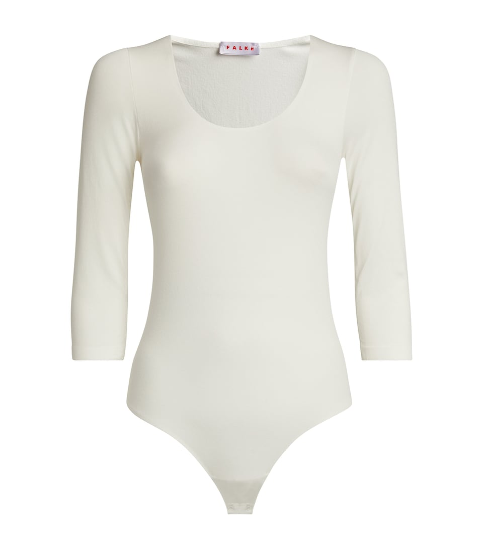 Falke Womens Stringbody Bodysuit Ivory