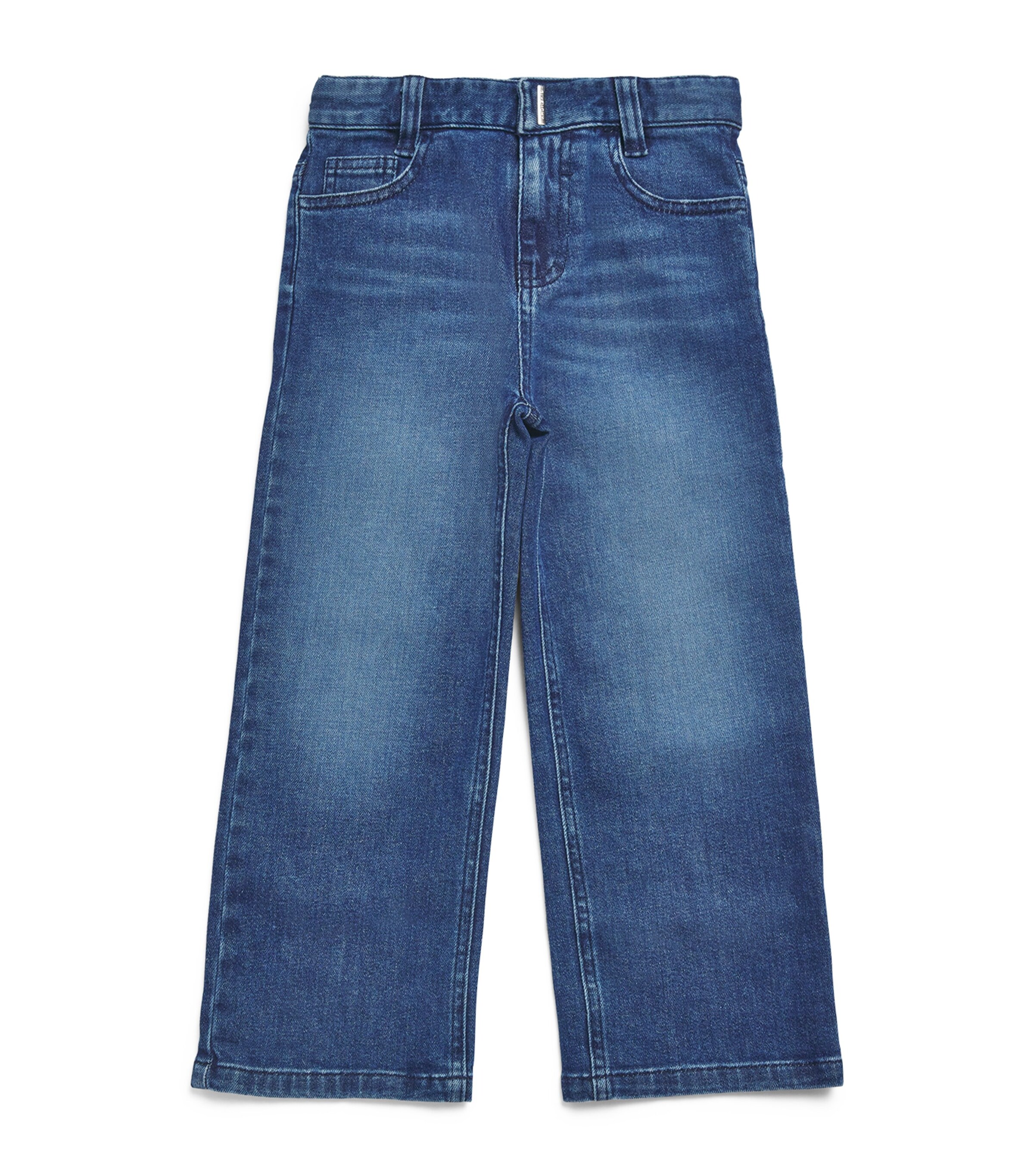 Balenciaga Distressed Denim Midi Skirt | Harrods US