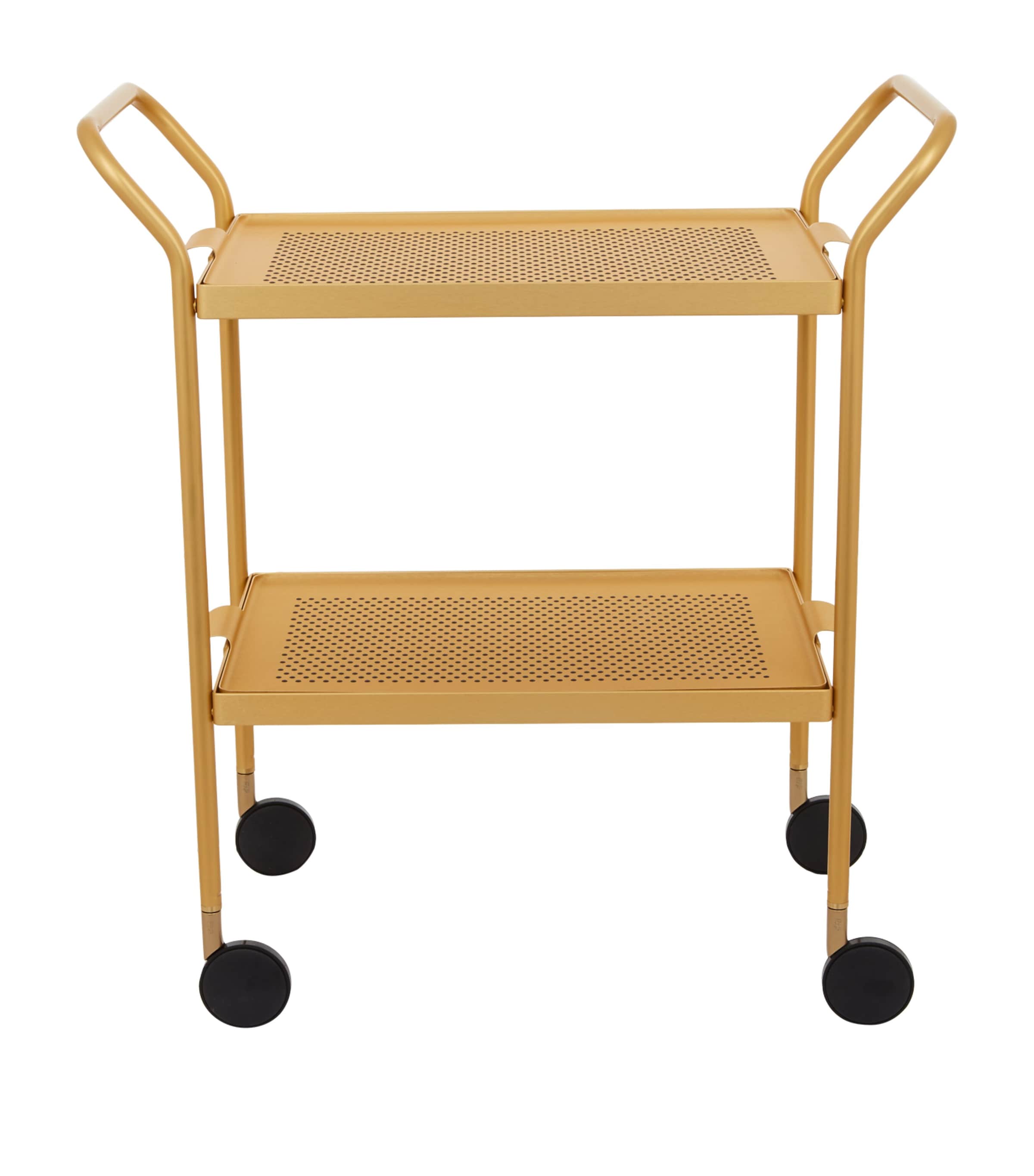 Two-Tier Rubber Grip Trolley