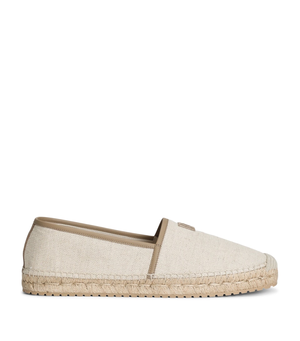 Dolce&Gabbana Logo Espadrilles Ivory/sand