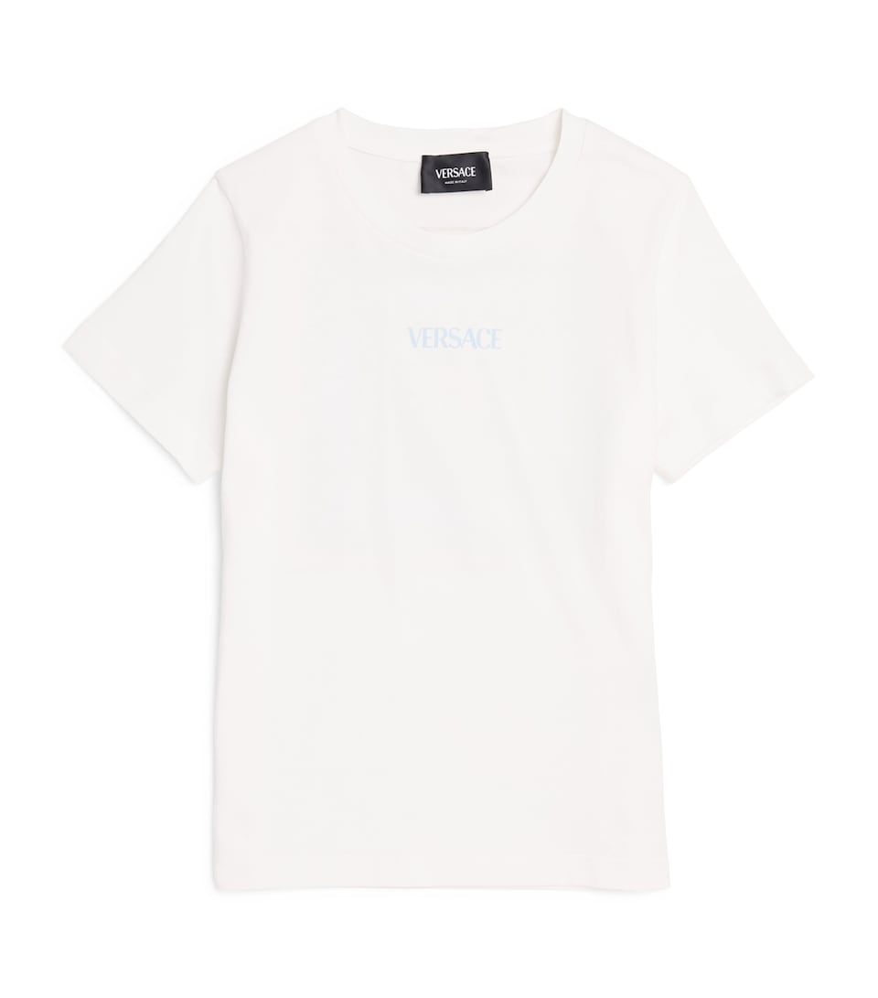 Versace Kids Cotton Logo T-Shirt (6-14 Years)