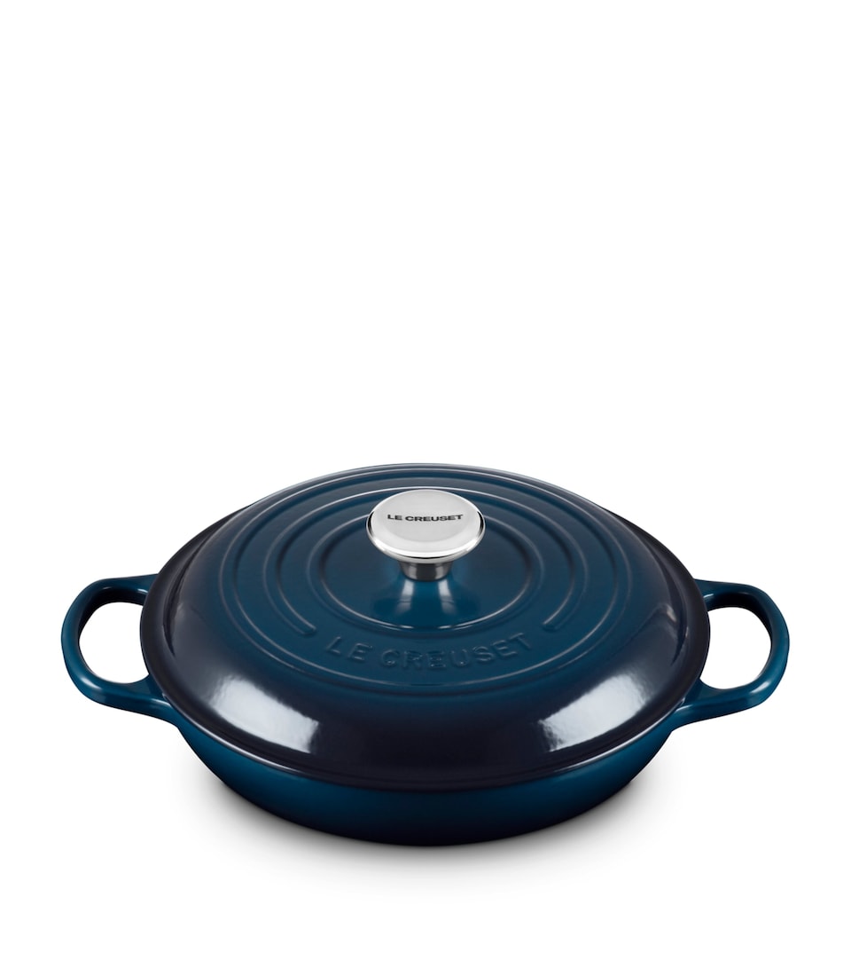 Enamelled Cast Iron Shallow Casserole Dish (26cm)