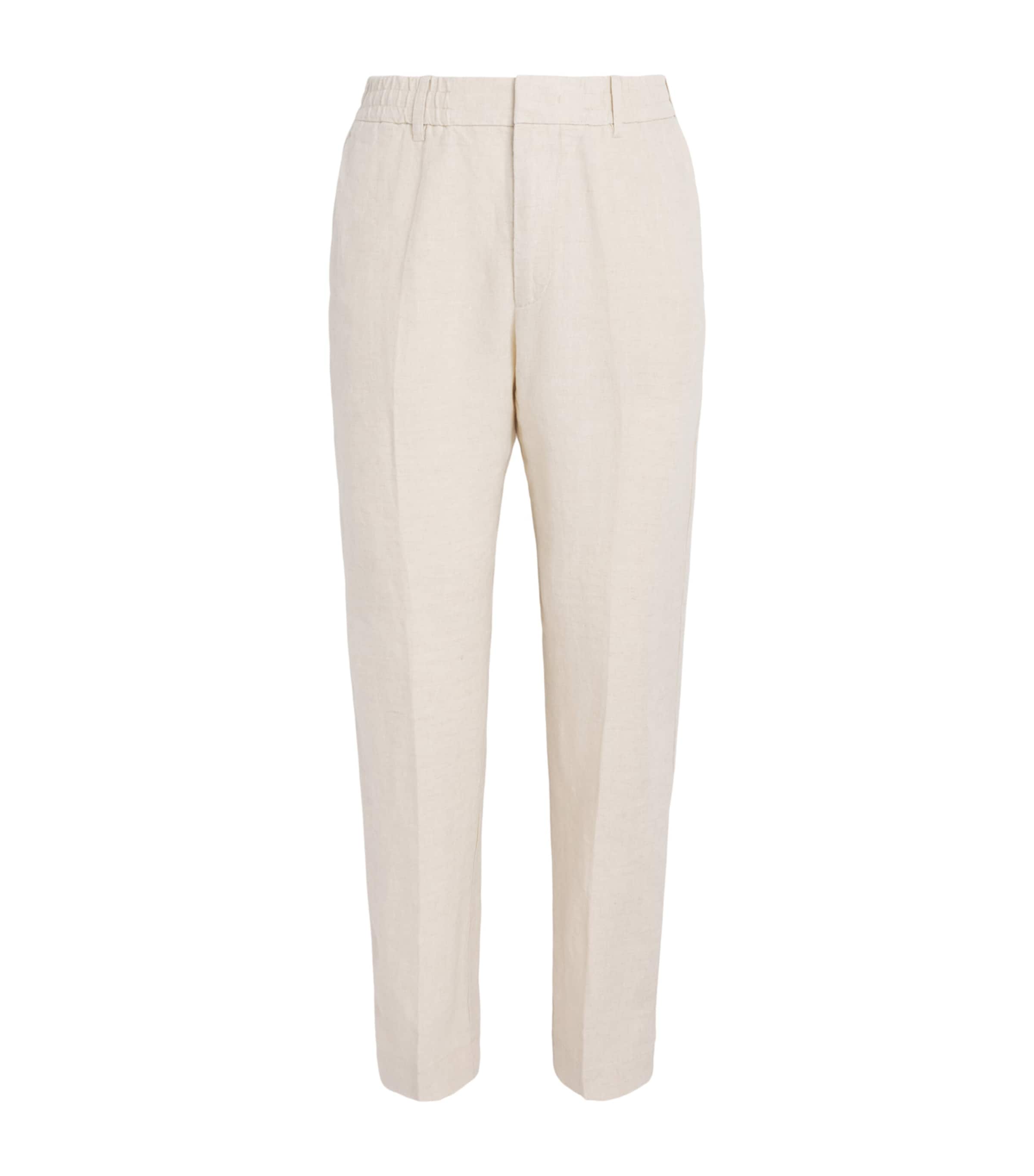 NN.07 Mens Linen Billie Trousers Oat