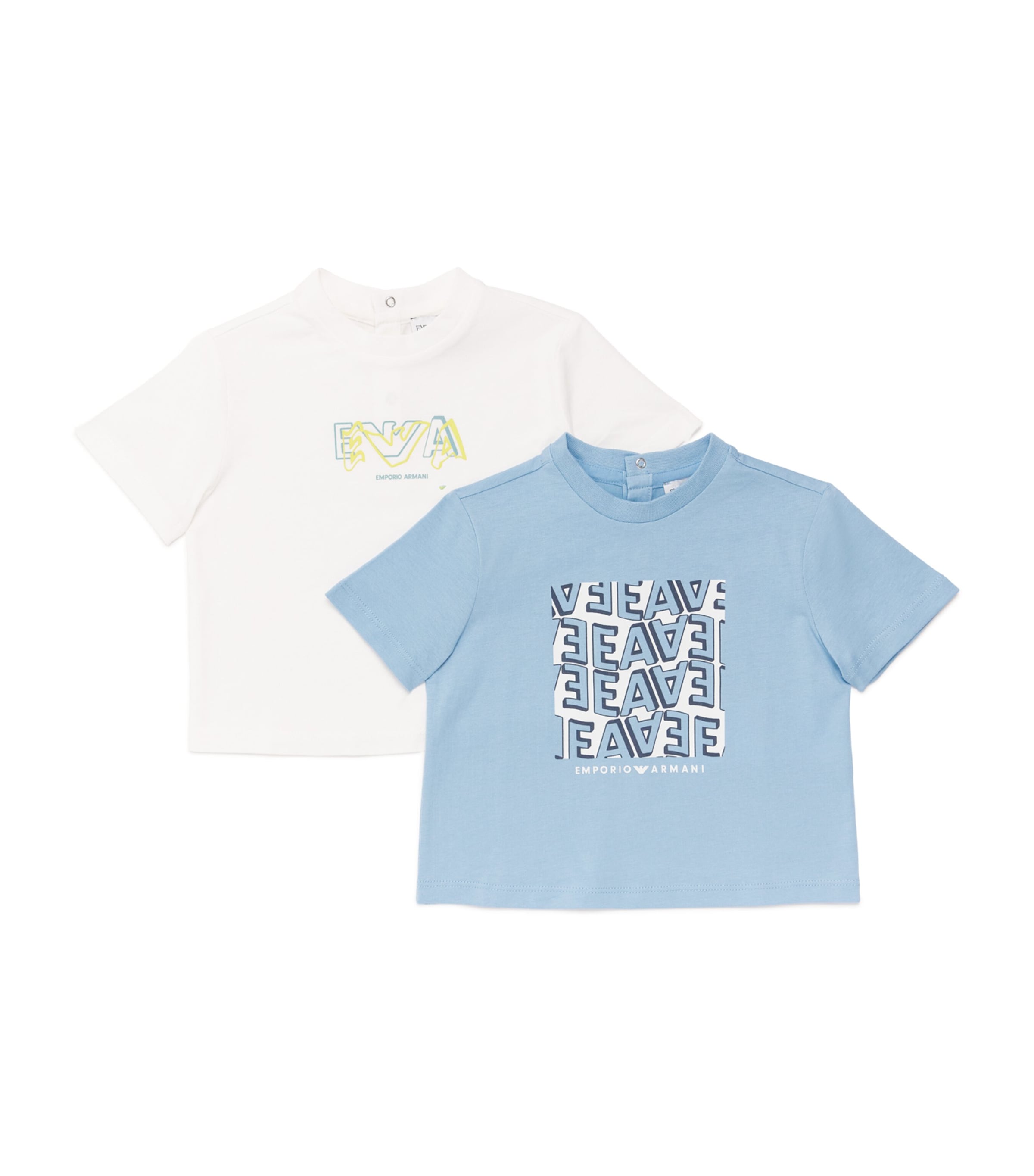 Pack of 2 Cotton Logo T-Shirts (6-36 Months)