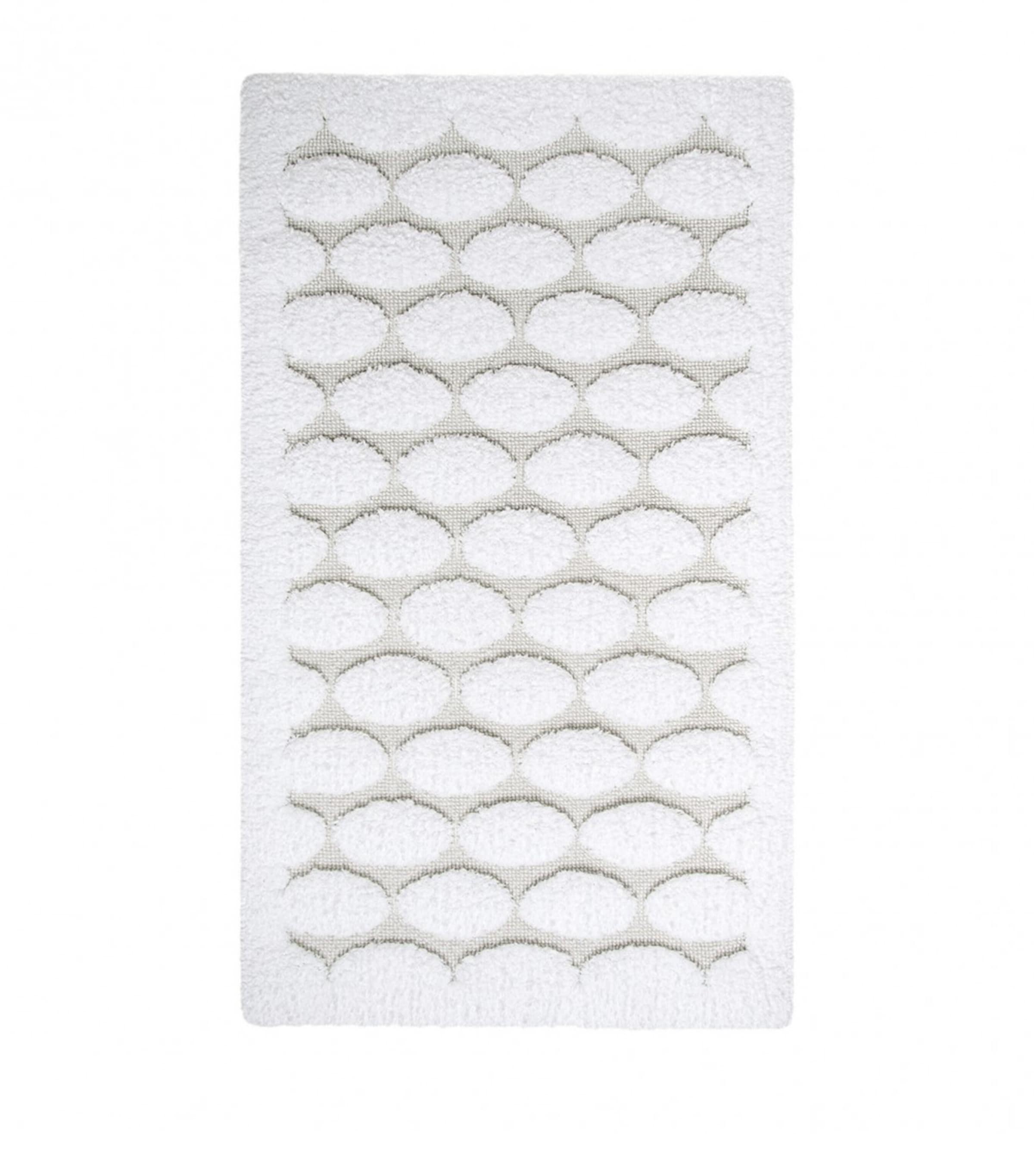 GRACCIOZA Cotton Petalo Bath Mat