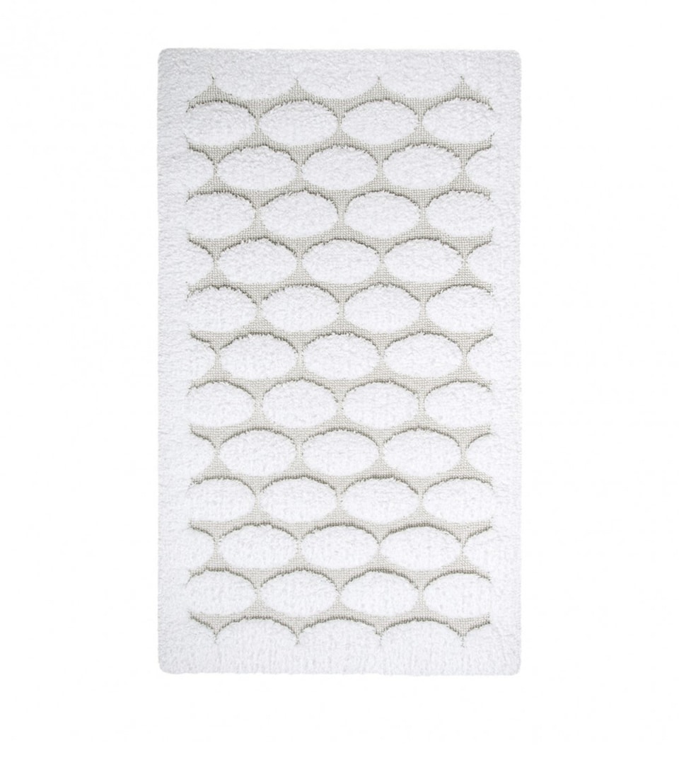 GRACCIOZA Cotton Petalo Bath Mat
