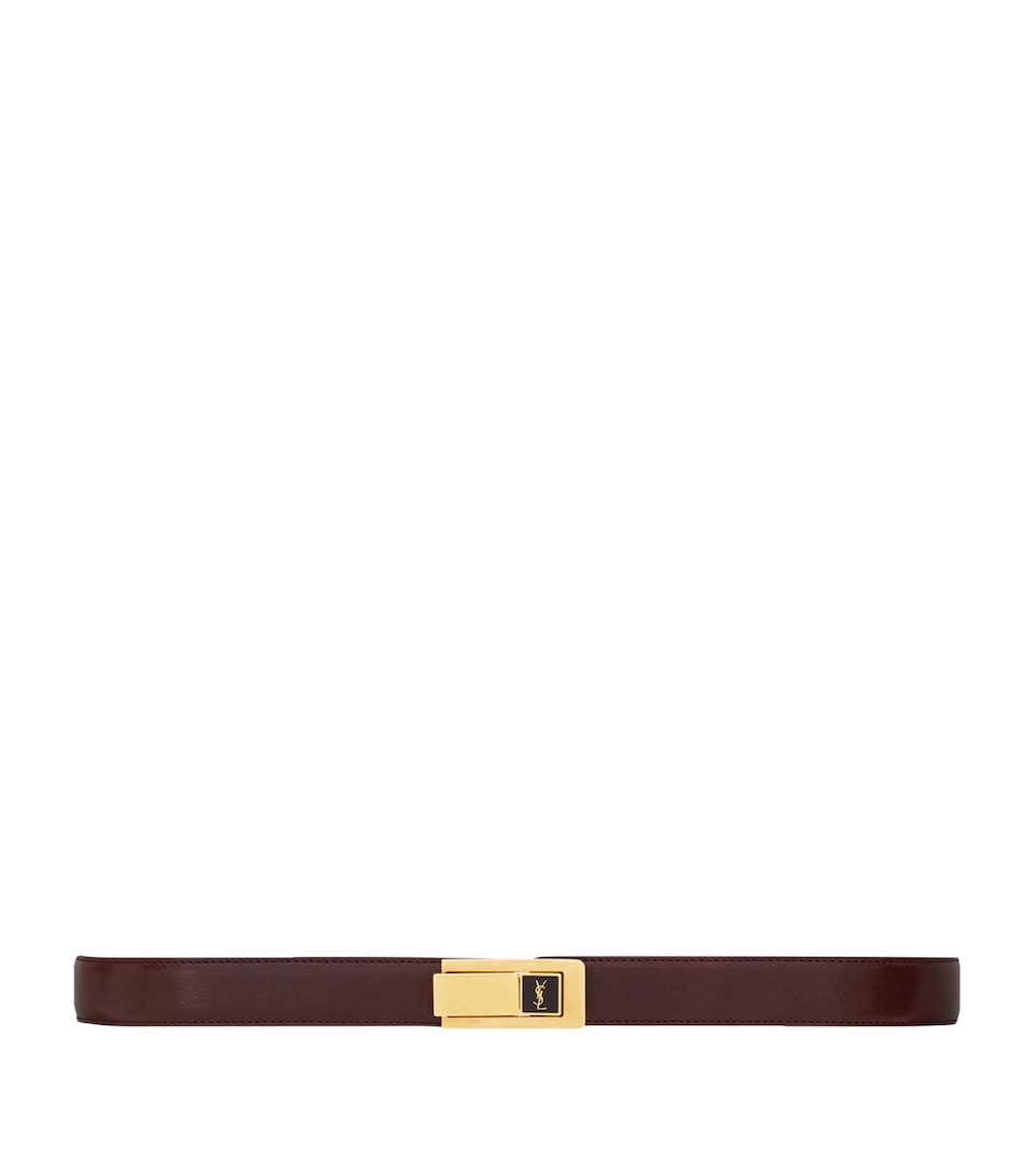 Leather Charniere Belt