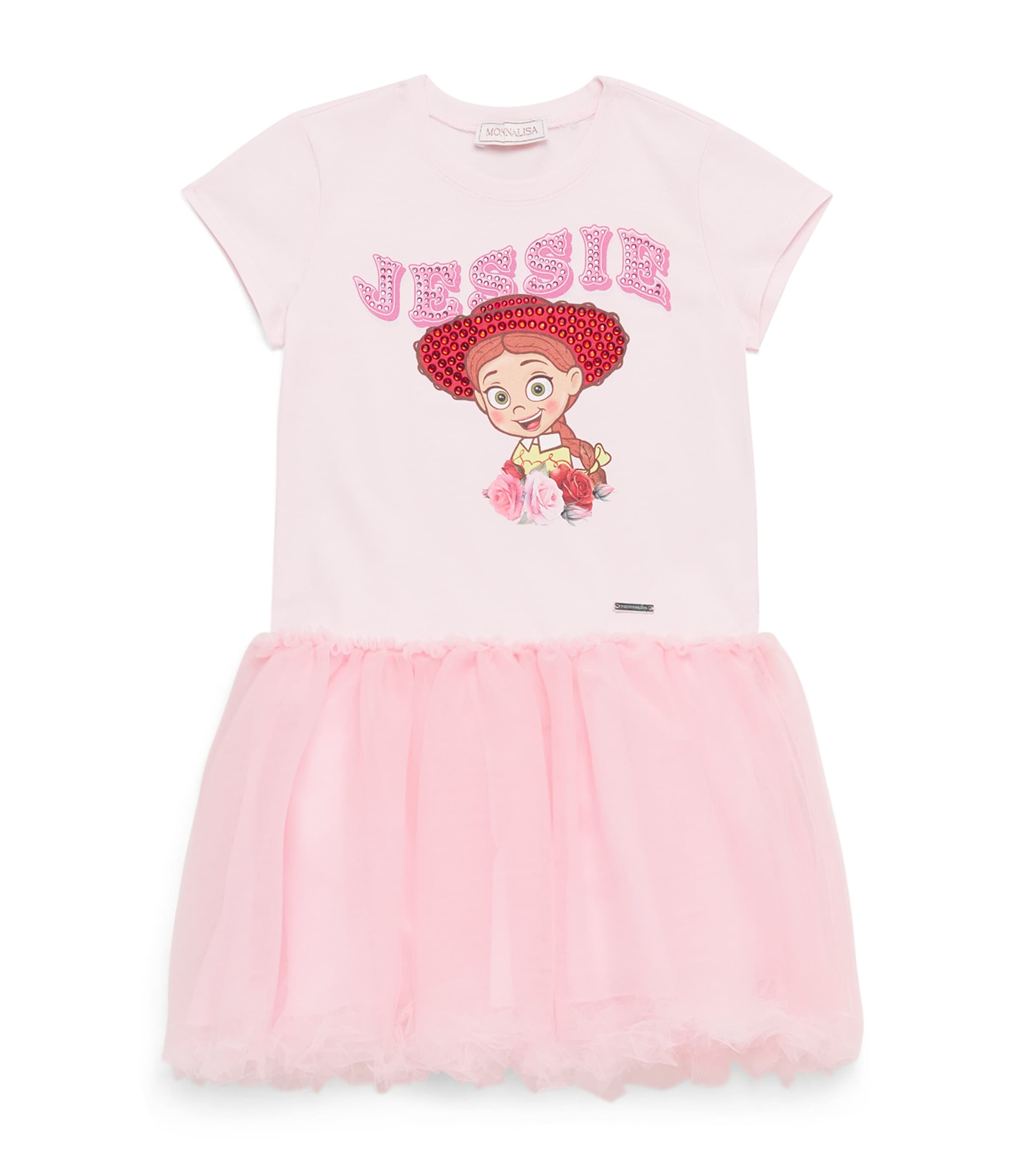 Monnalisa x Disney Cowgirl Jessie T-Shirt (2-8 Years) Rosa Antico