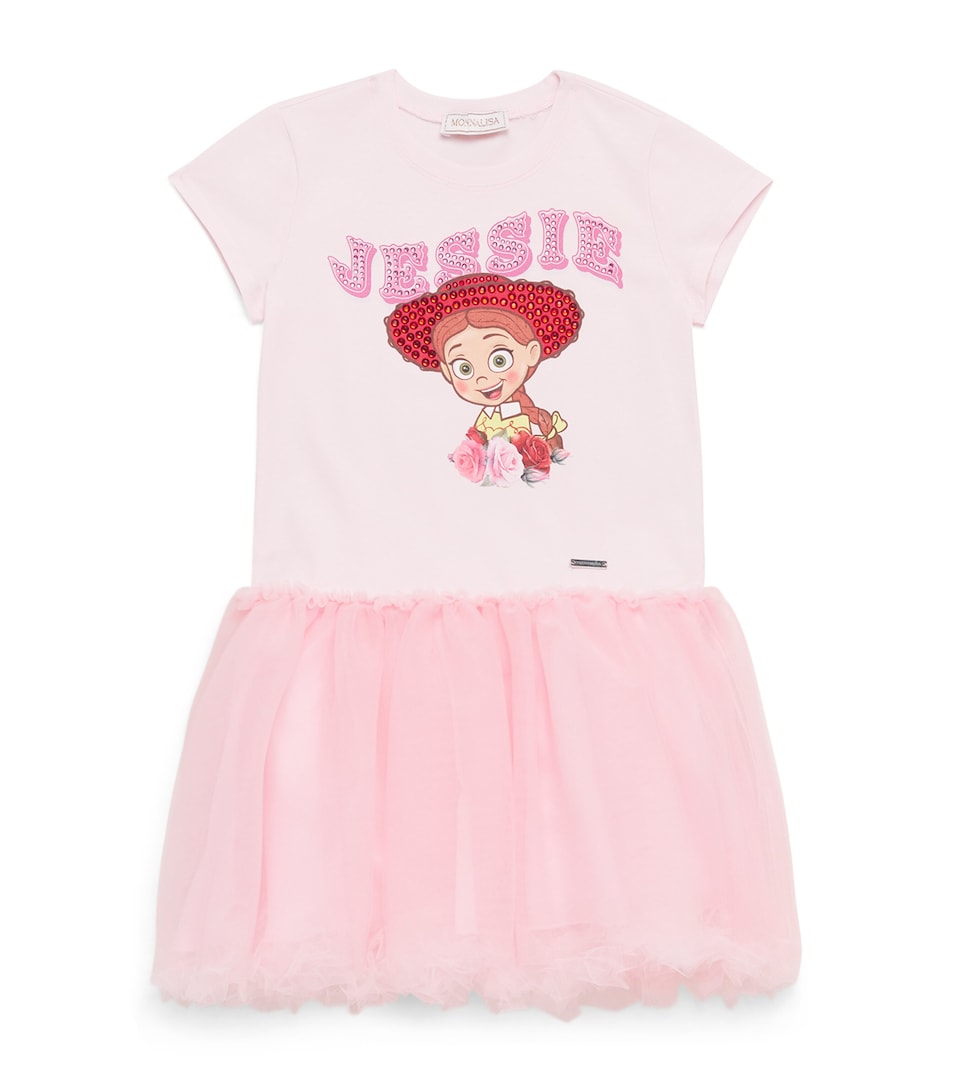 Monnalisa x Disney Cowgirl Jessie T-Shirt (2-8 Years) Rosa Antico
