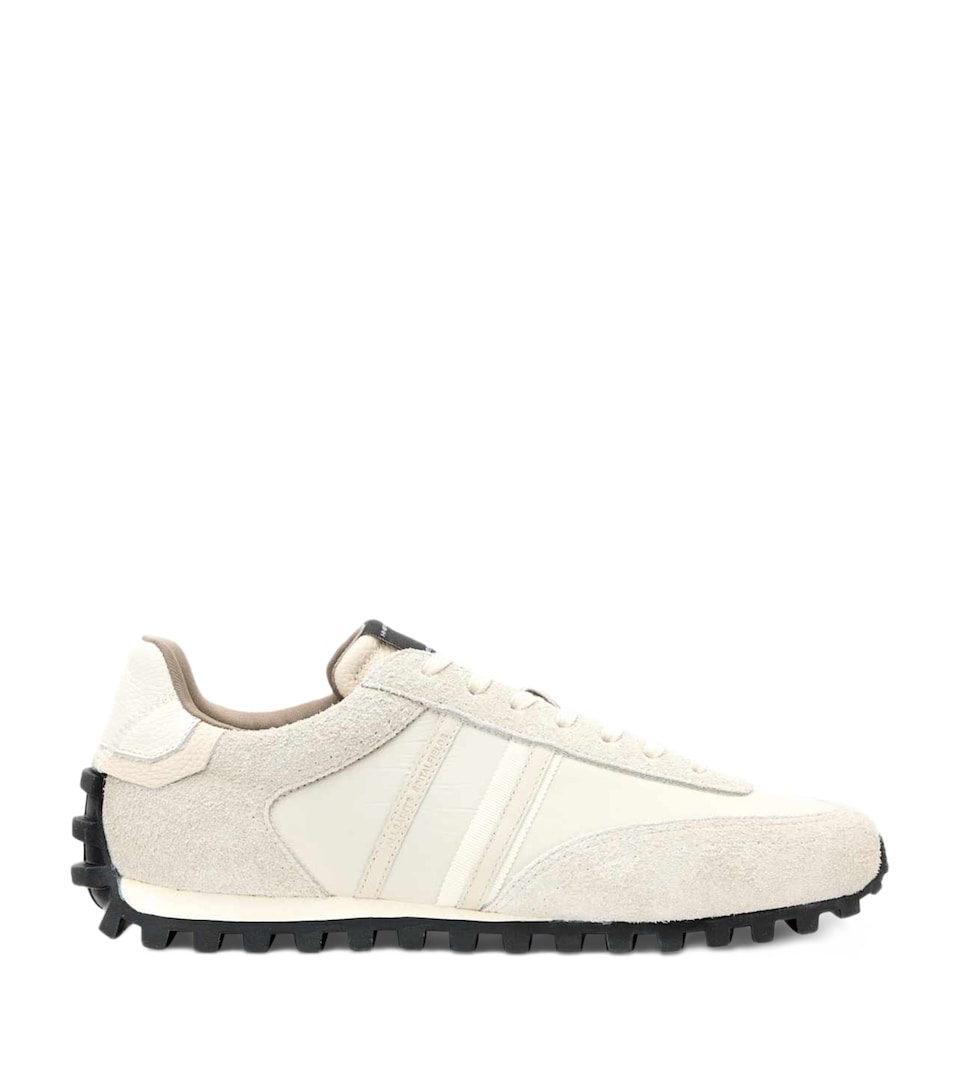 AllSaints Suede Robin Sneakers Chalk White/white