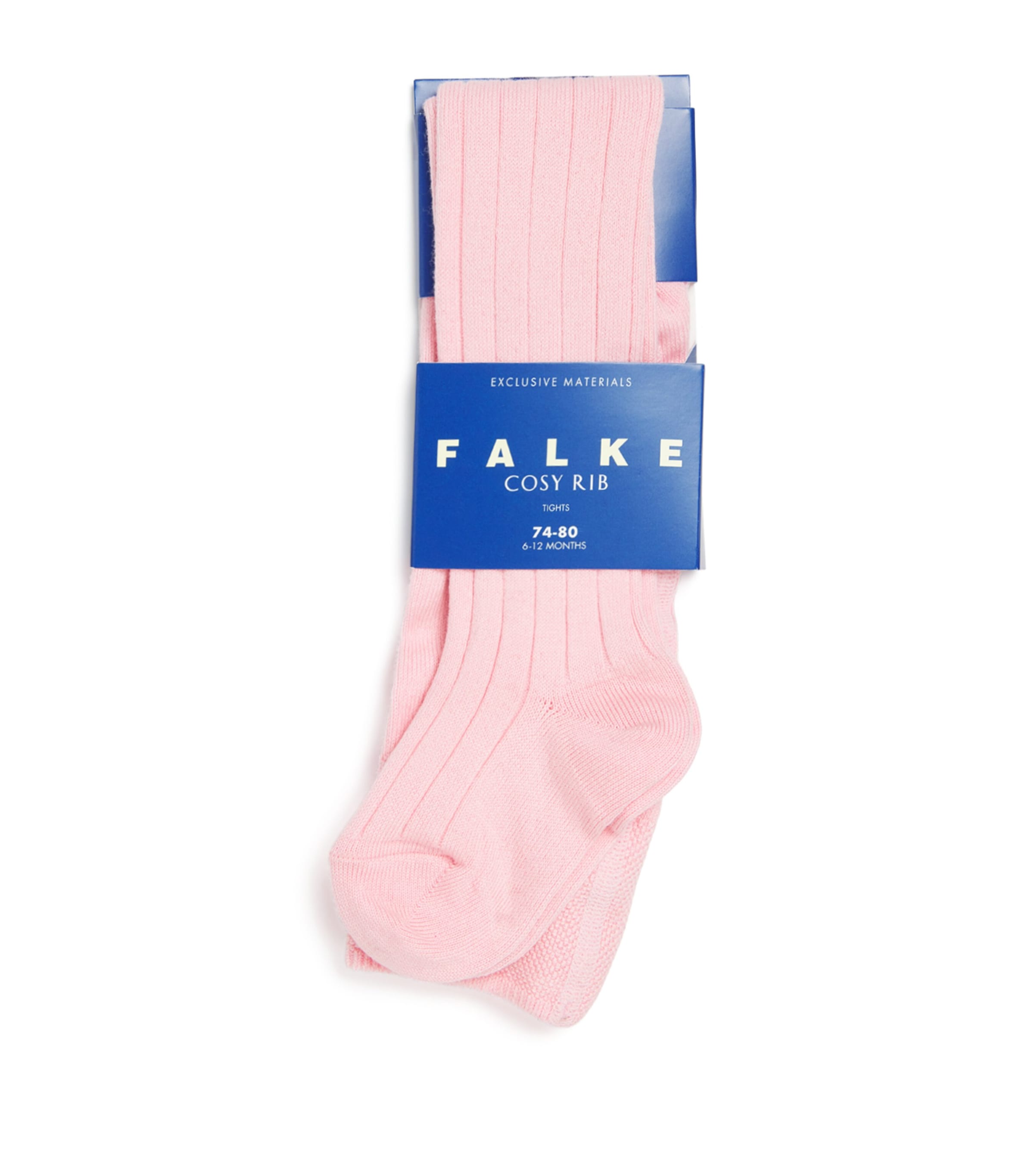 Cotton-Cashmere Cosy Rib Tights (1-18 Months)