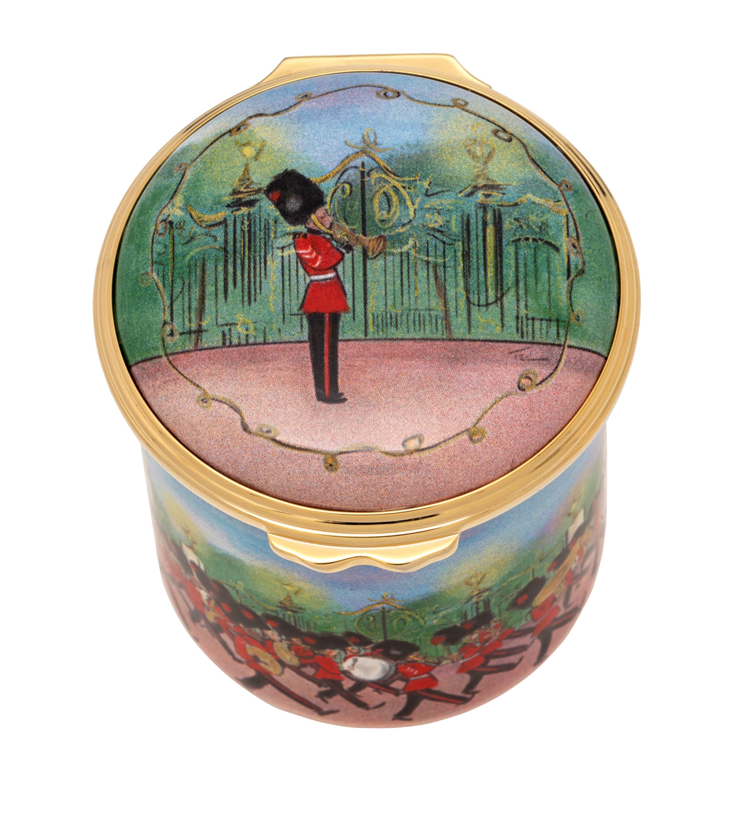 Enamel Marching Down The Mall Box