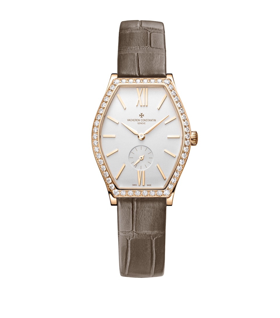 Rose Gold and Diamond Malte Watch 28.4mm