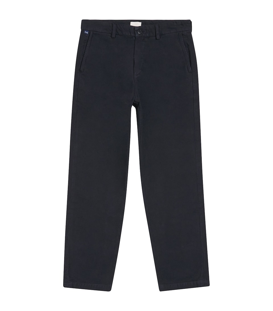Cotton Flat Front Chinos