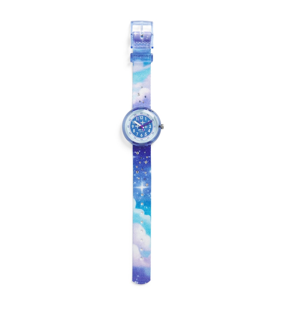 Flik Flak Mystic Land Mystic Clouds Watch (32cm) Blue