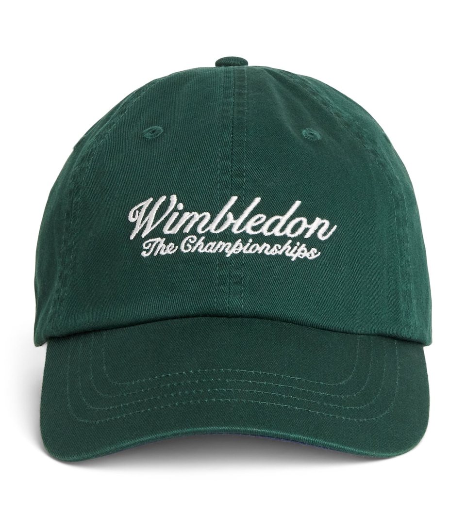 Polo Ralph Lauren x Wimbledon Cotton Logo Cap Moss Agate
