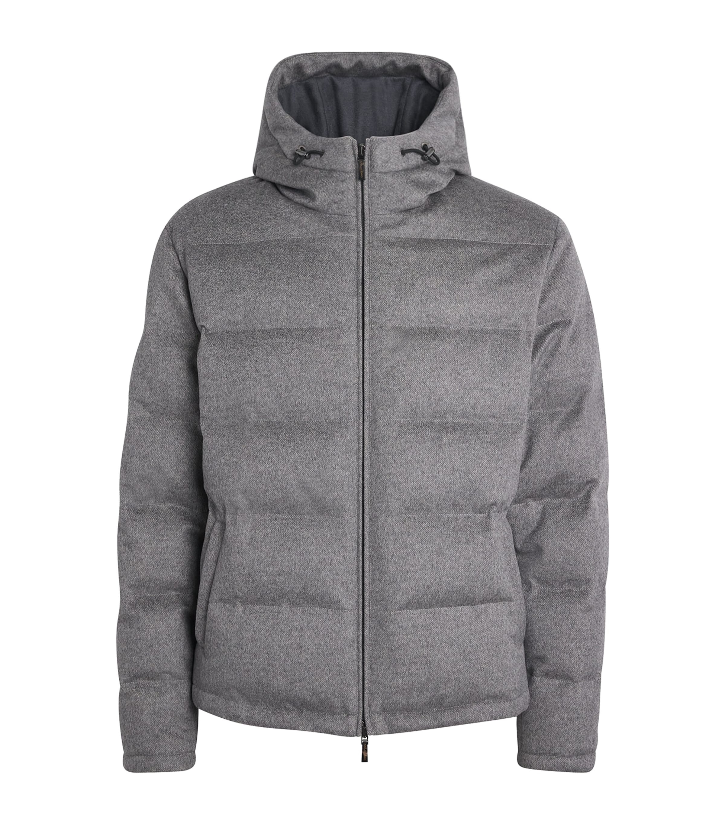 Cashmere-Blend Down Jacket