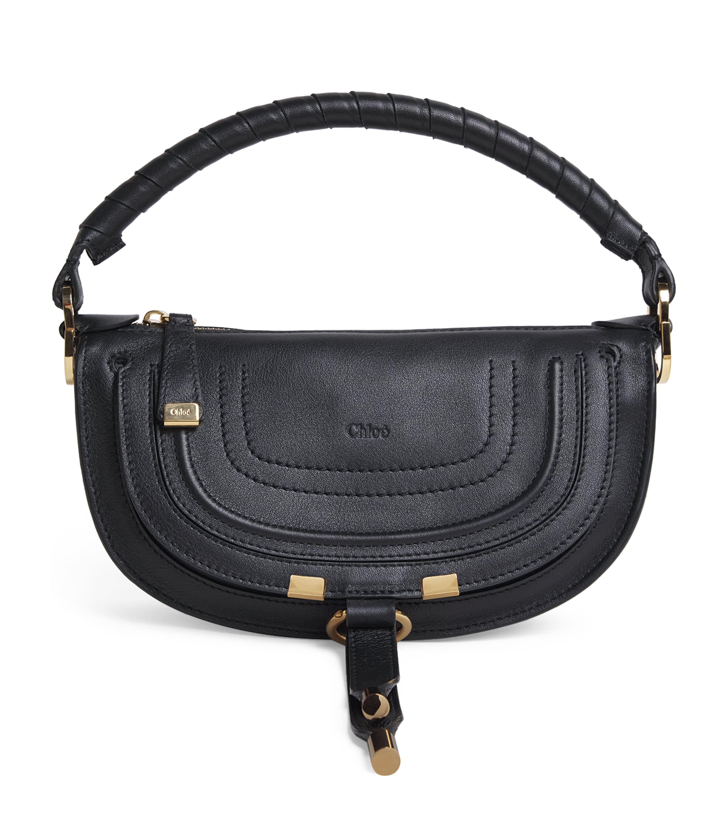 Mini Calfskin Marcie Shoulder Bag