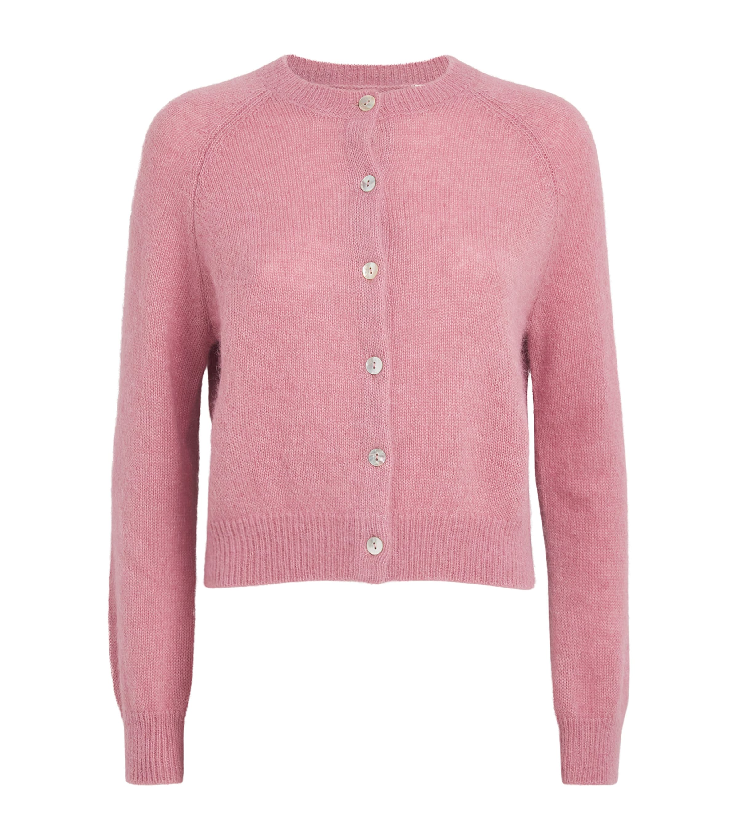 DÔEN Womens Knit Petra Cardigan Rosebud